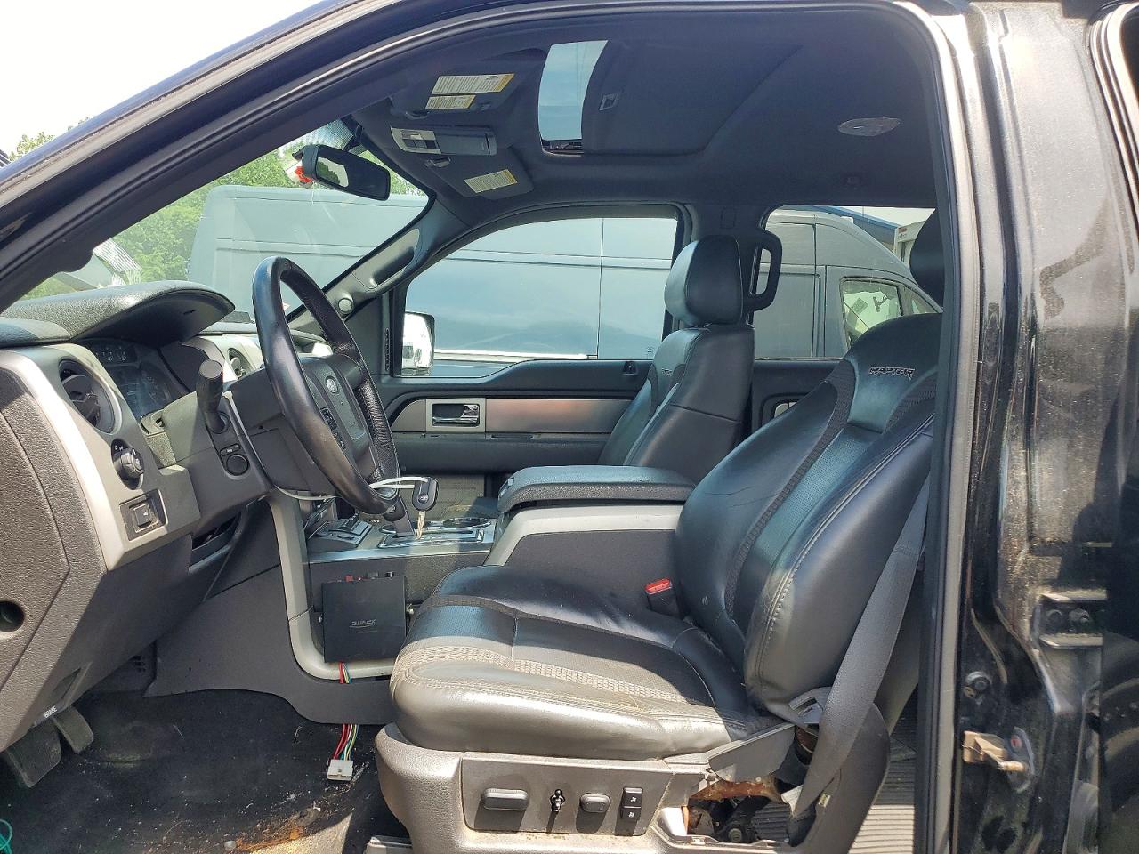 2013 Ford F150 Svt Raptor Black vin: 1FTFW1R61DFA89358