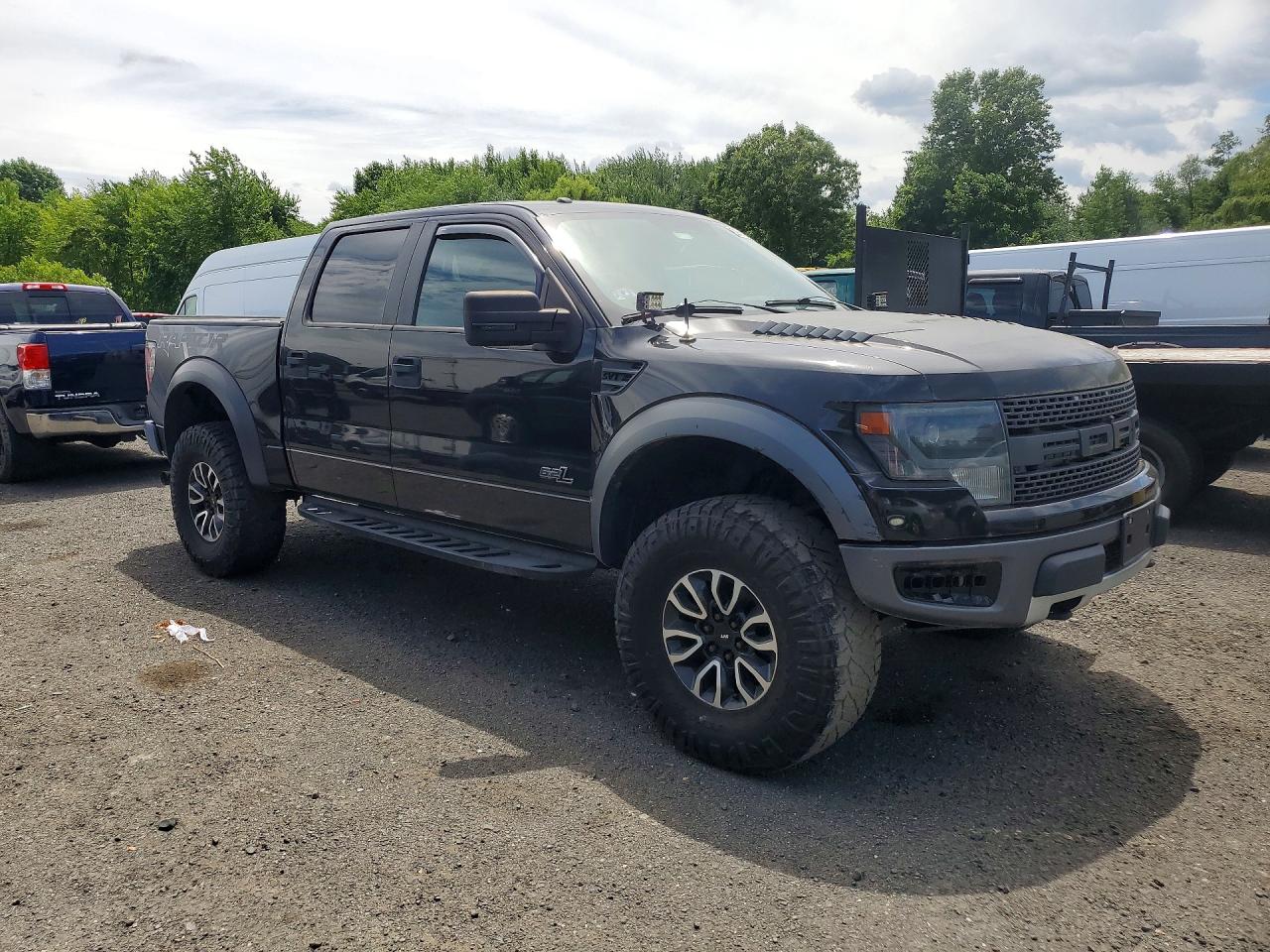 2013 Ford F150 Svt Raptor Black vin: 1FTFW1R61DFA89358