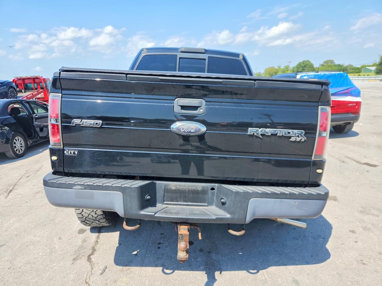 2011 Ford F150 Svt Raptor Black vin: 1FTFW1R62BFD19020
