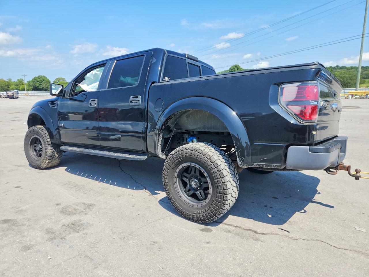 2011 Ford F150 Svt Raptor Black vin: 1FTFW1R62BFD19020