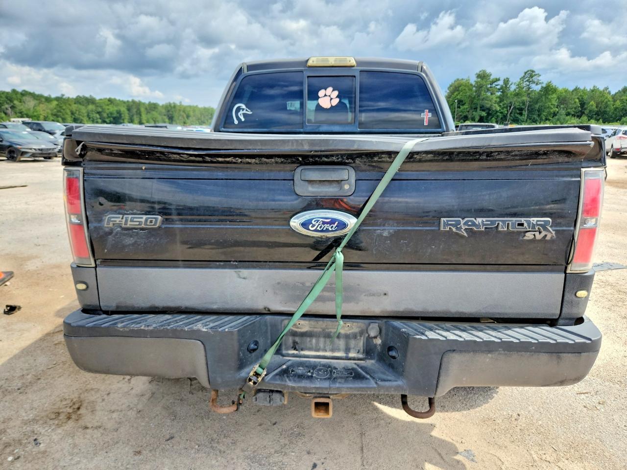 2012 Ford F150 Svt Raptor Черный vin: 1FTFW1R62CFC15810