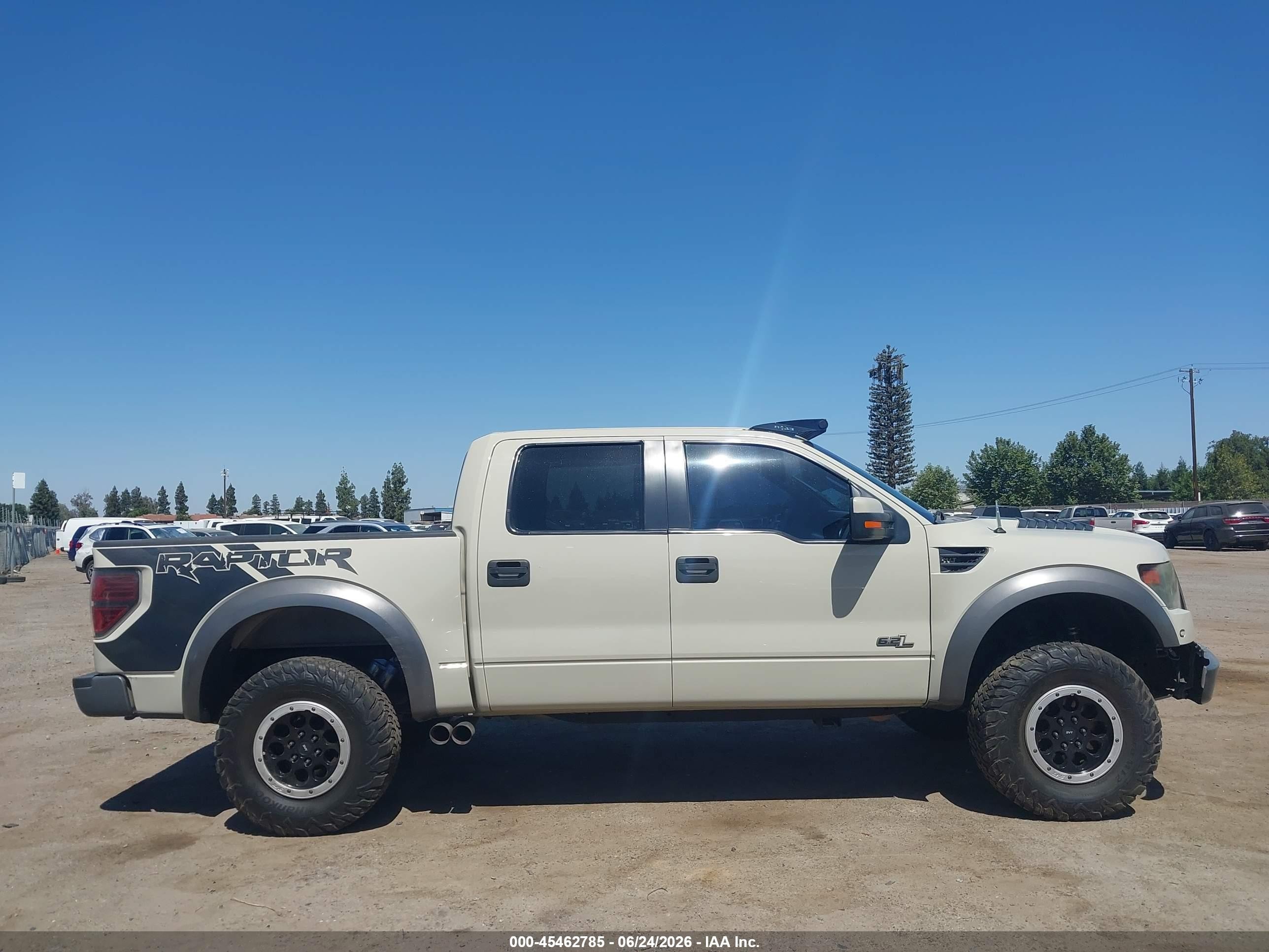 2013 Ford F-150 Svt Raptor Tan vin: 1FTFW1R62DFA92656