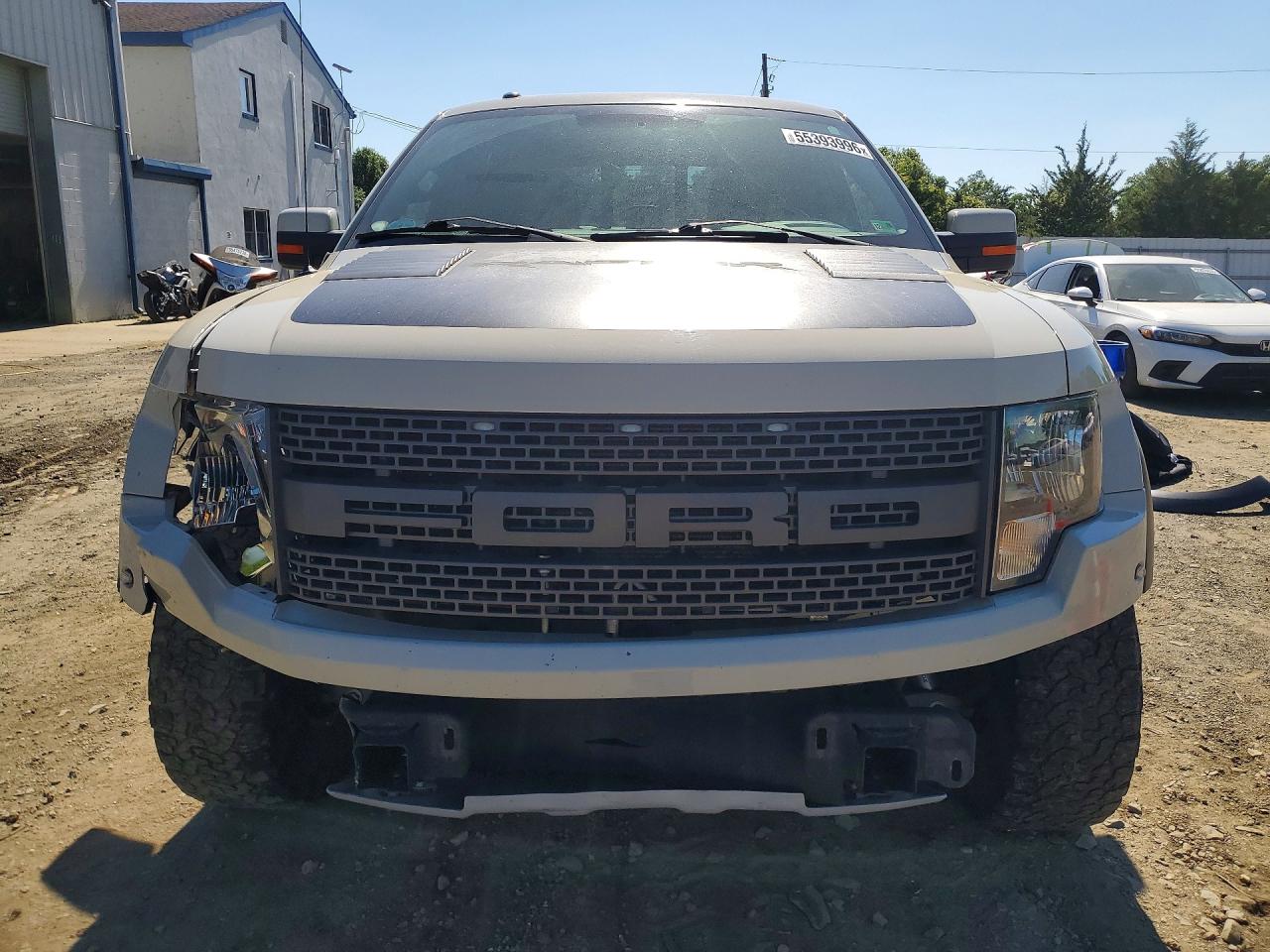 2013 Ford F150 Svt Raptor Gray vin: 1FTFW1R62DFD95680