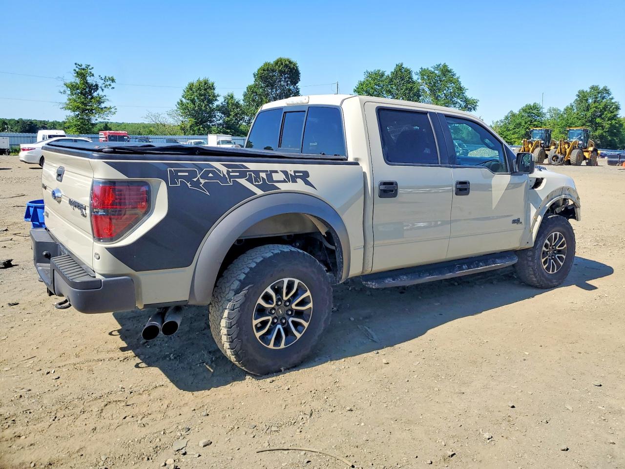 2013 Ford F150 Svt Raptor Gray vin: 1FTFW1R62DFD95680