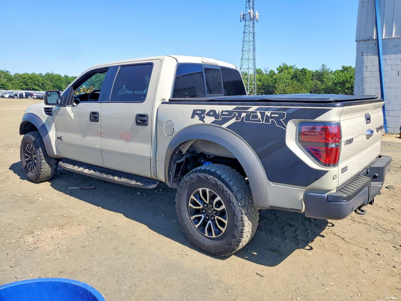 2013 Ford F150 Svt Raptor Gray vin: 1FTFW1R62DFD95680