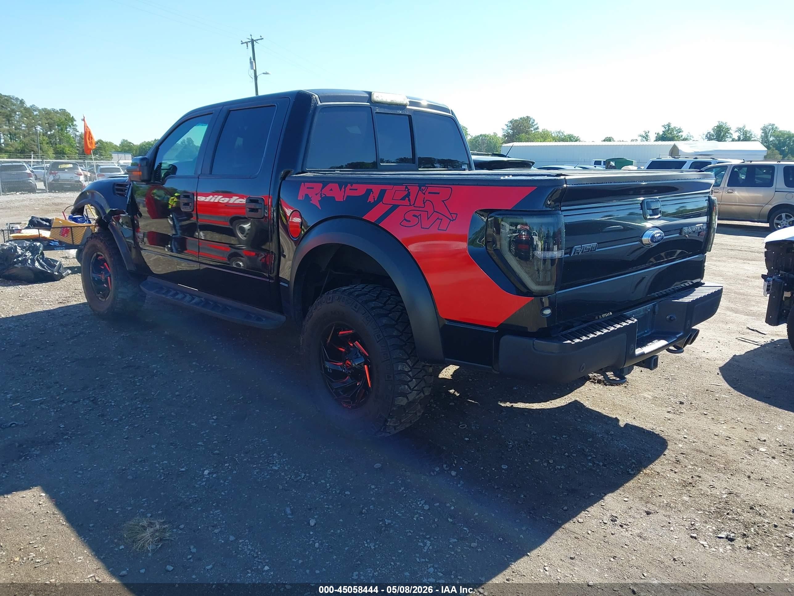 2014 Ford F-150 Svt Raptor Черный vin: 1FTFW1R62EFB79362