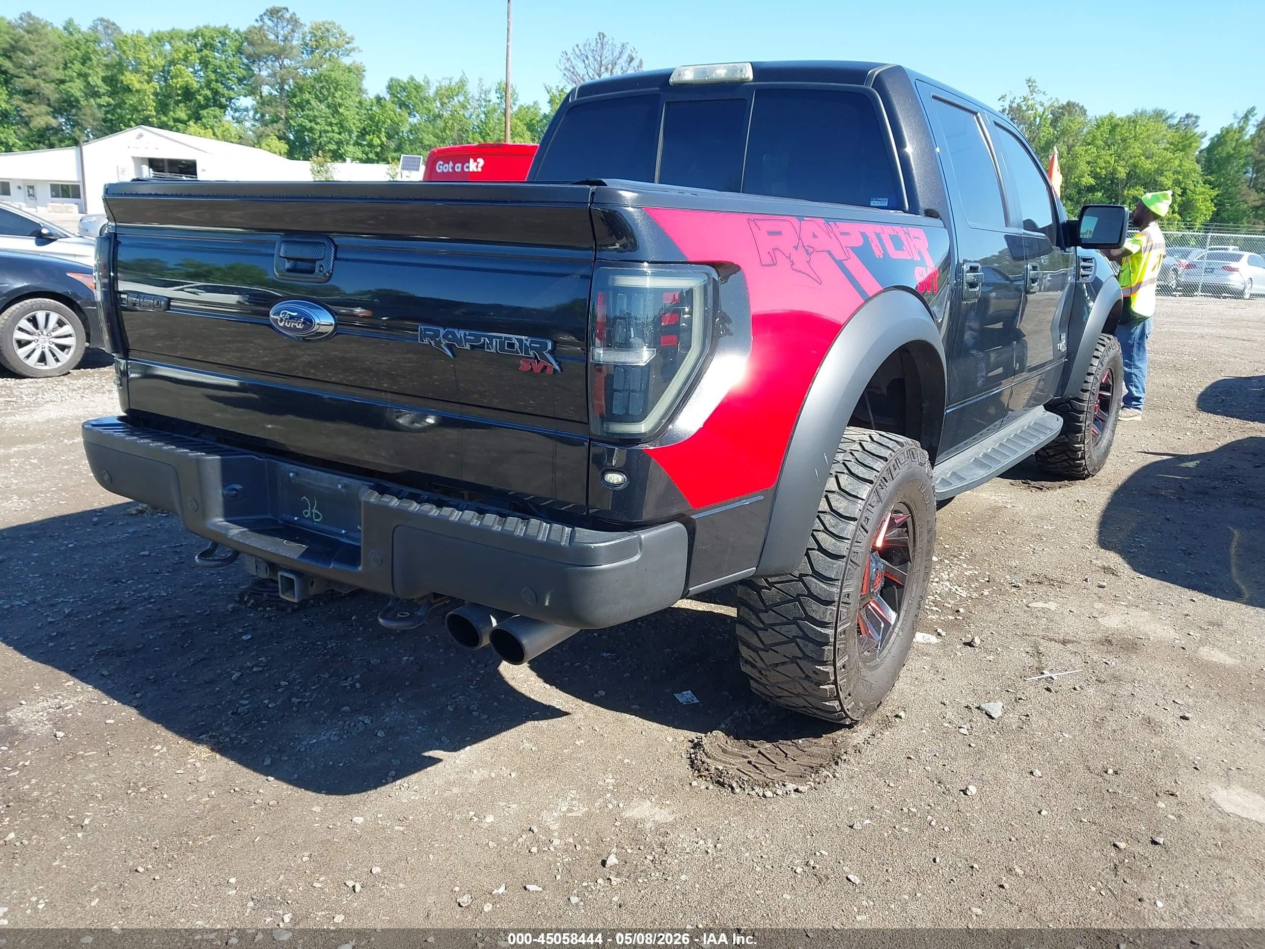 2014 Ford F-150 Svt Raptor Черный vin: 1FTFW1R62EFB79362