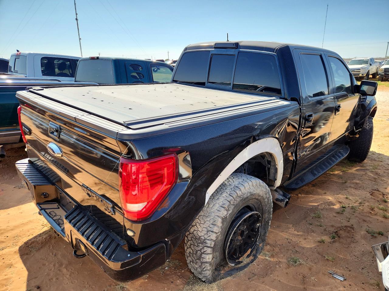 2014 Ford F150 Svt Raptor Black vin: 1FTFW1R62EFC35929