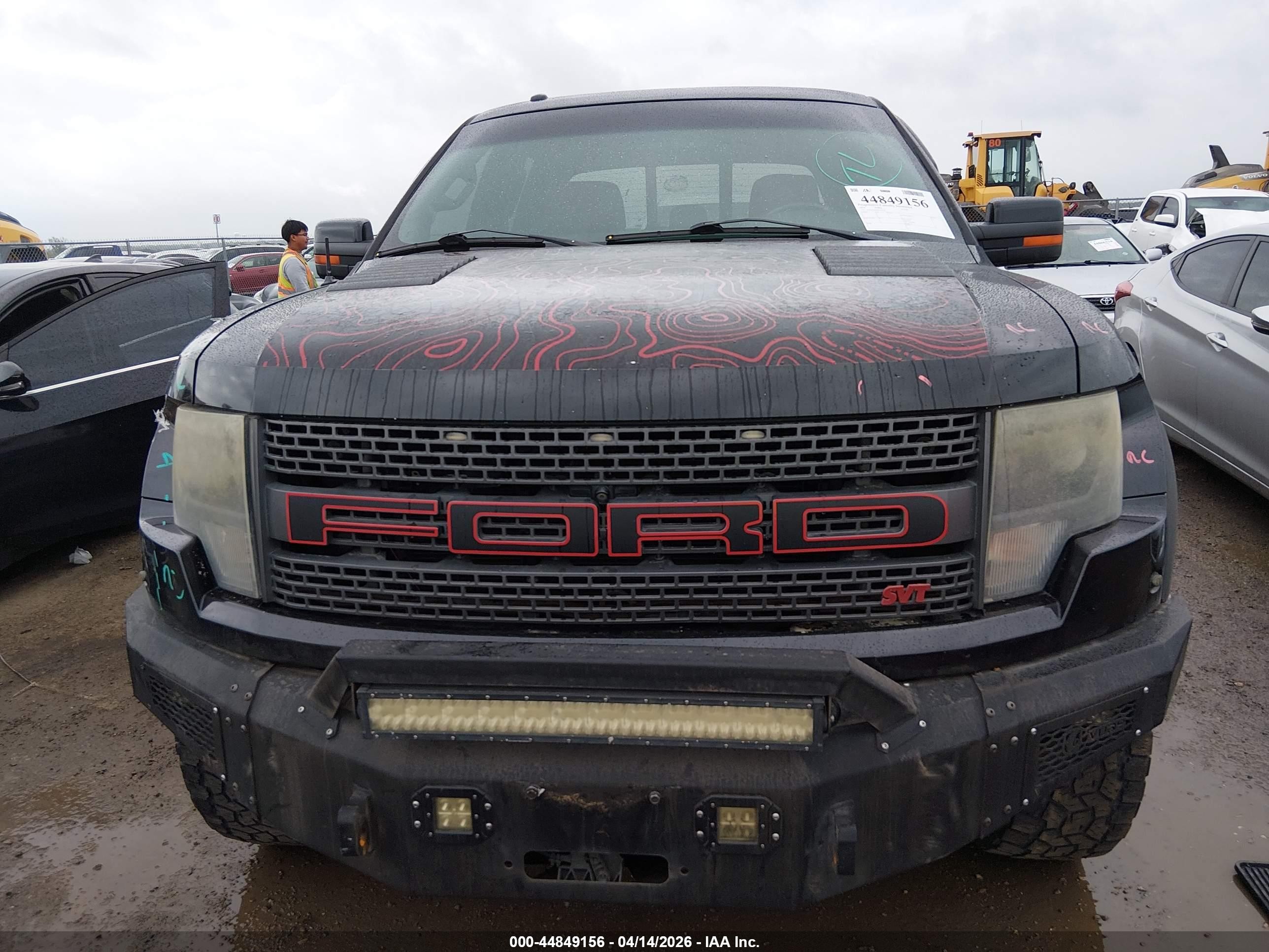 2014 Ford F-150 Svt Raptor Black vin: 1FTFW1R62EFC49569