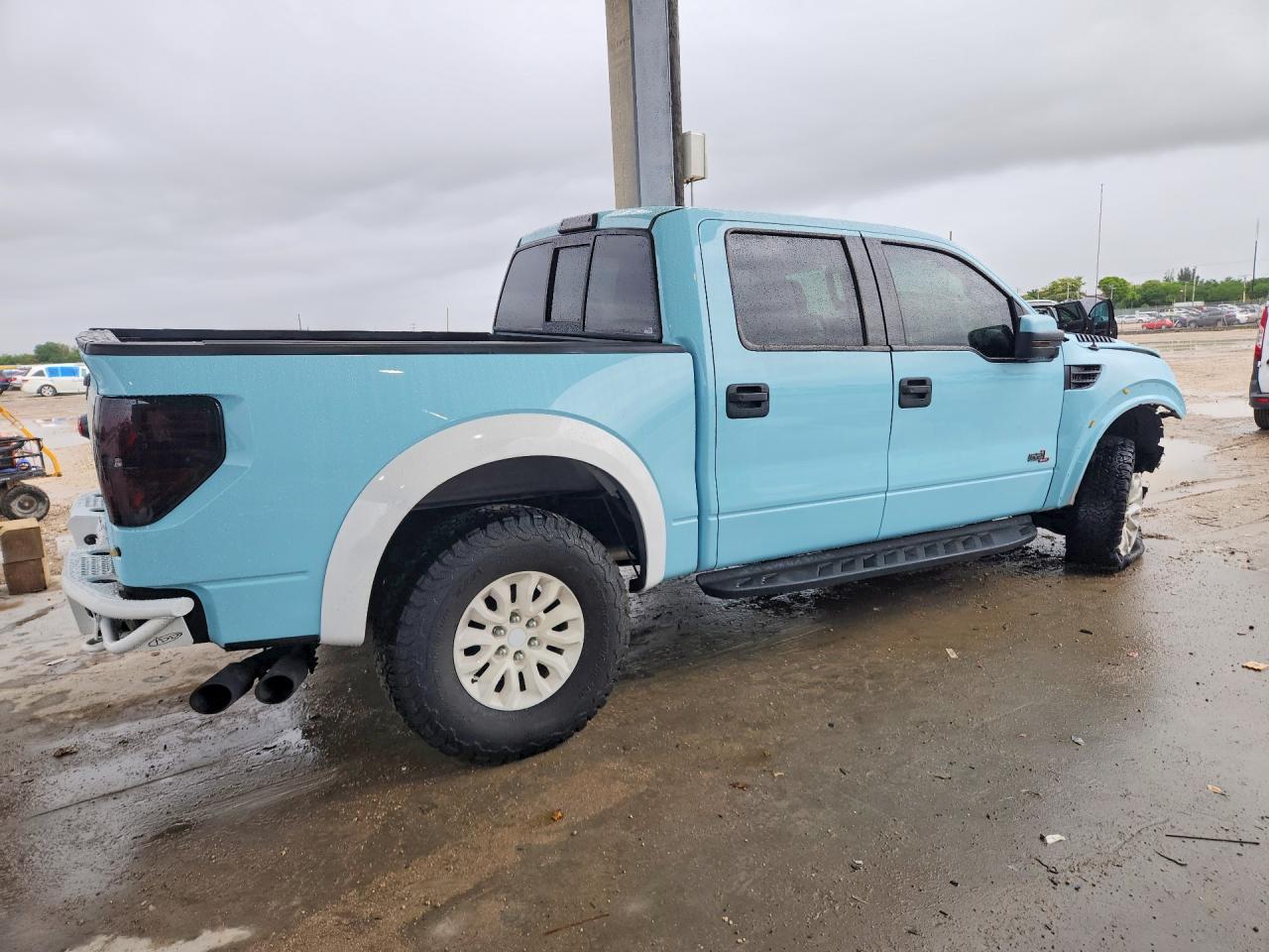2014 Ford F150 Svt Raptor Blue vin: 1FTFW1R62EFC62919