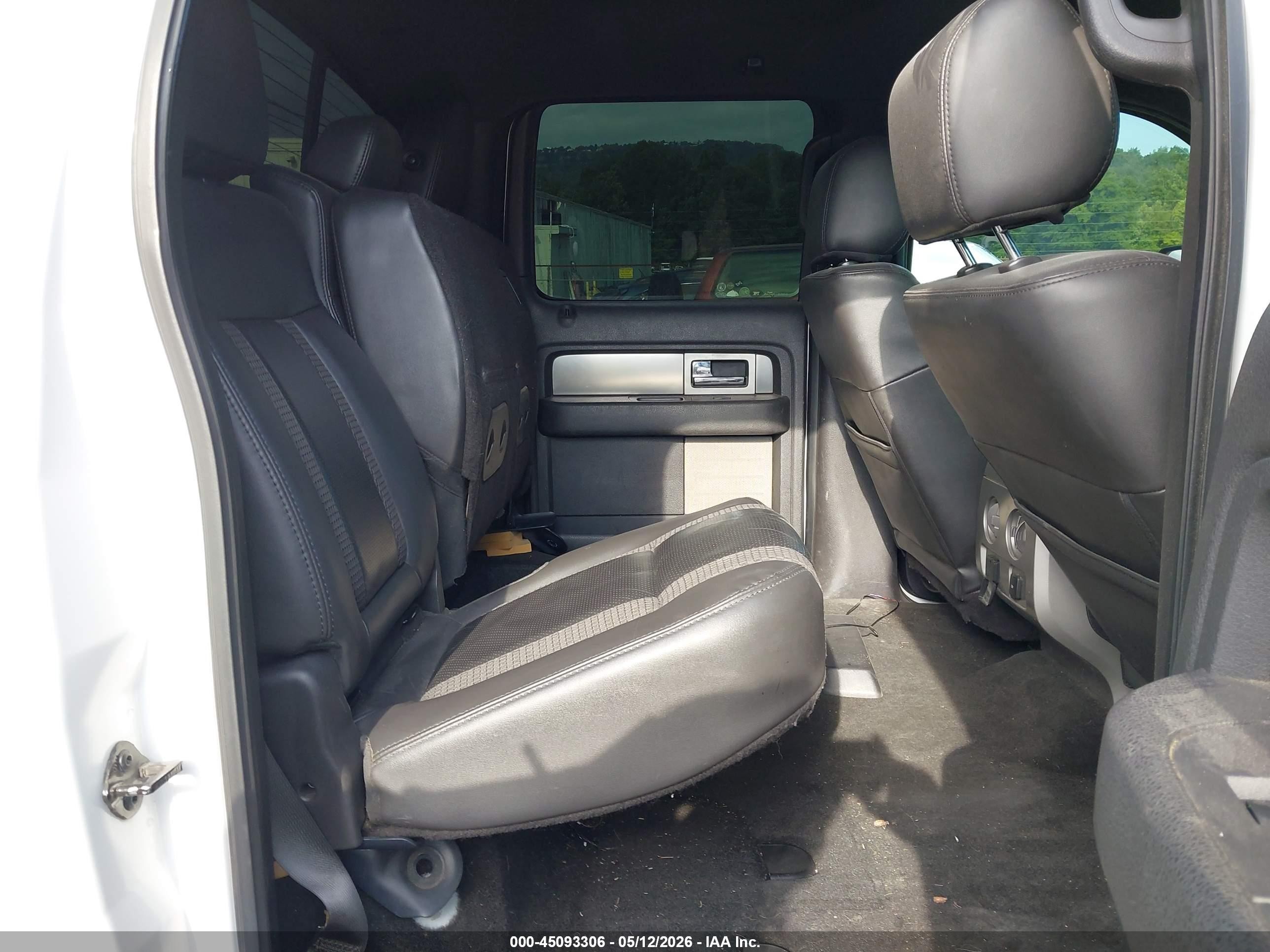 2013 Ford F-150 Svt Raptor White vin: 1FTFW1R63DFB08900