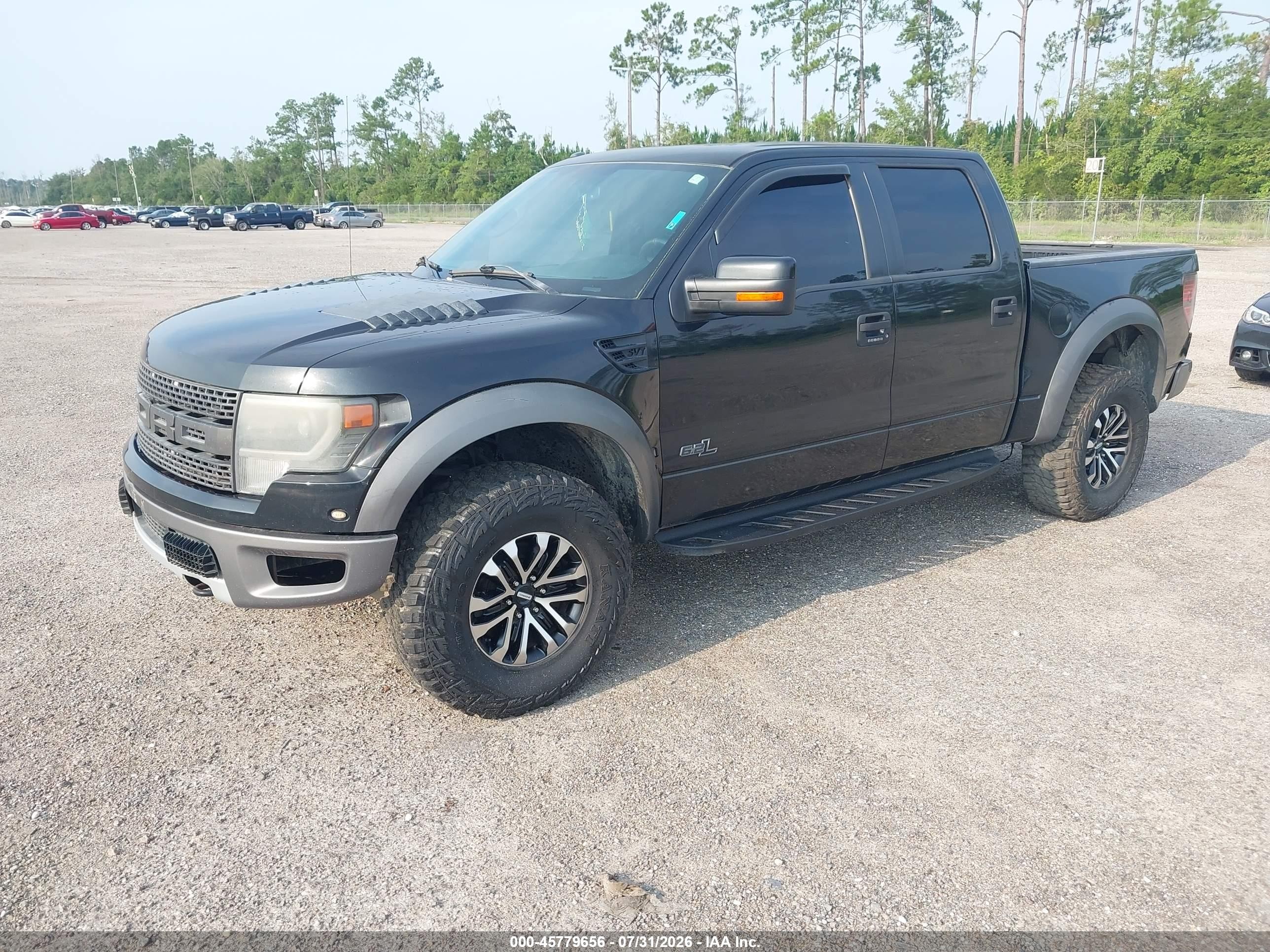 2014 Ford F-150 Svt Raptor Black vin: 1FTFW1R63EFB56754