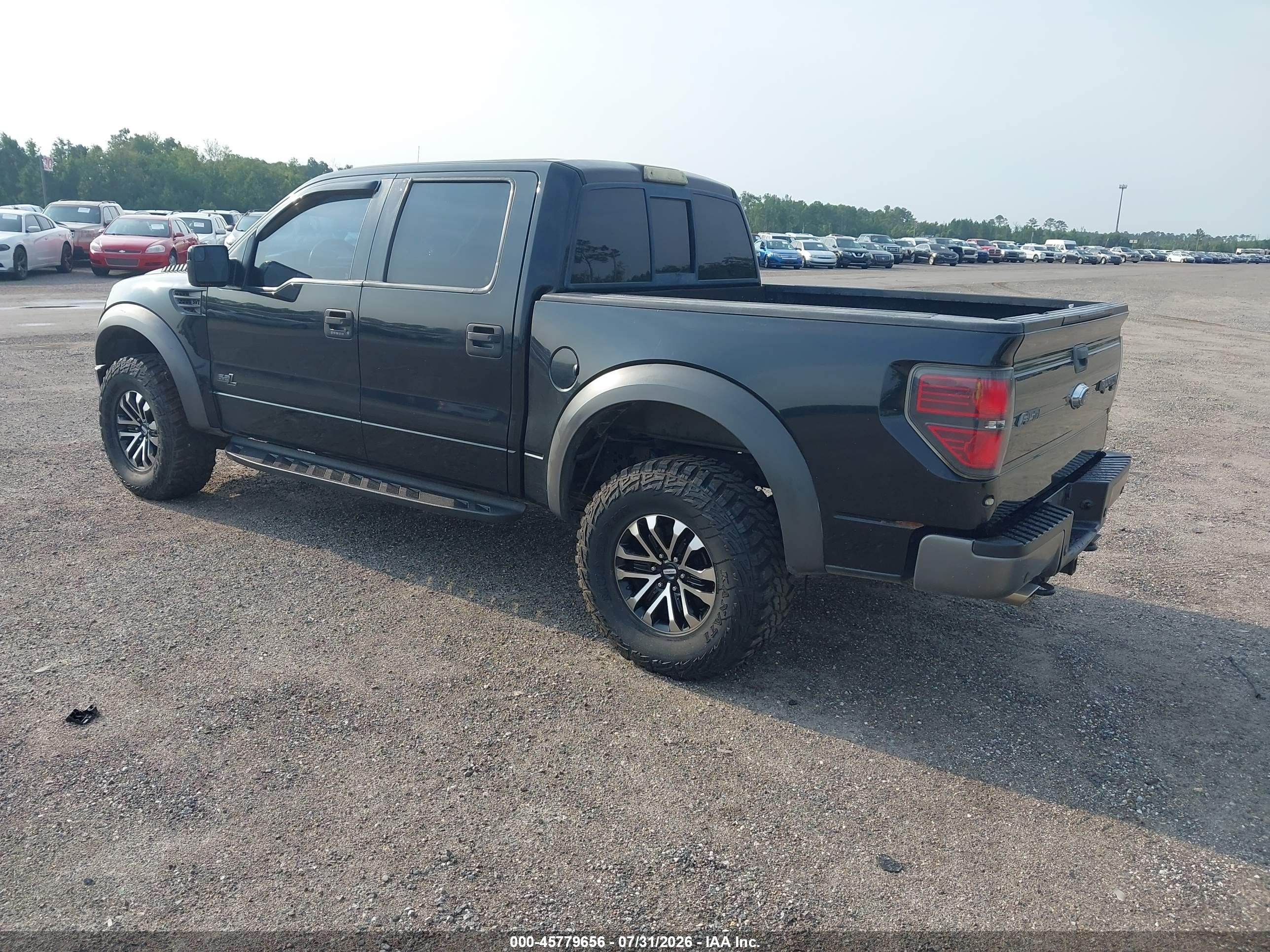 2014 Ford F-150 Svt Raptor Black vin: 1FTFW1R63EFB56754