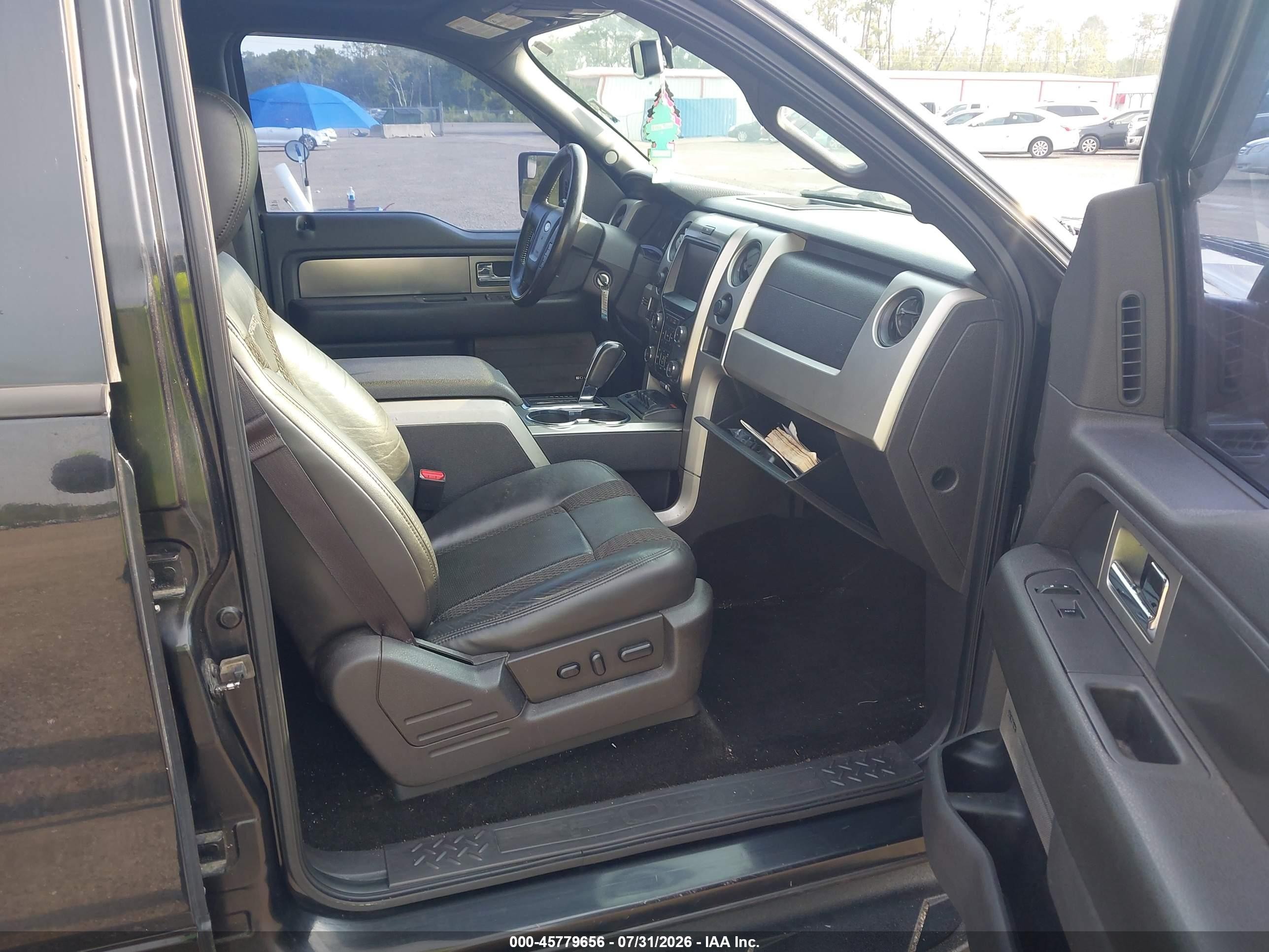 2014 Ford F-150 Svt Raptor Black vin: 1FTFW1R63EFB56754