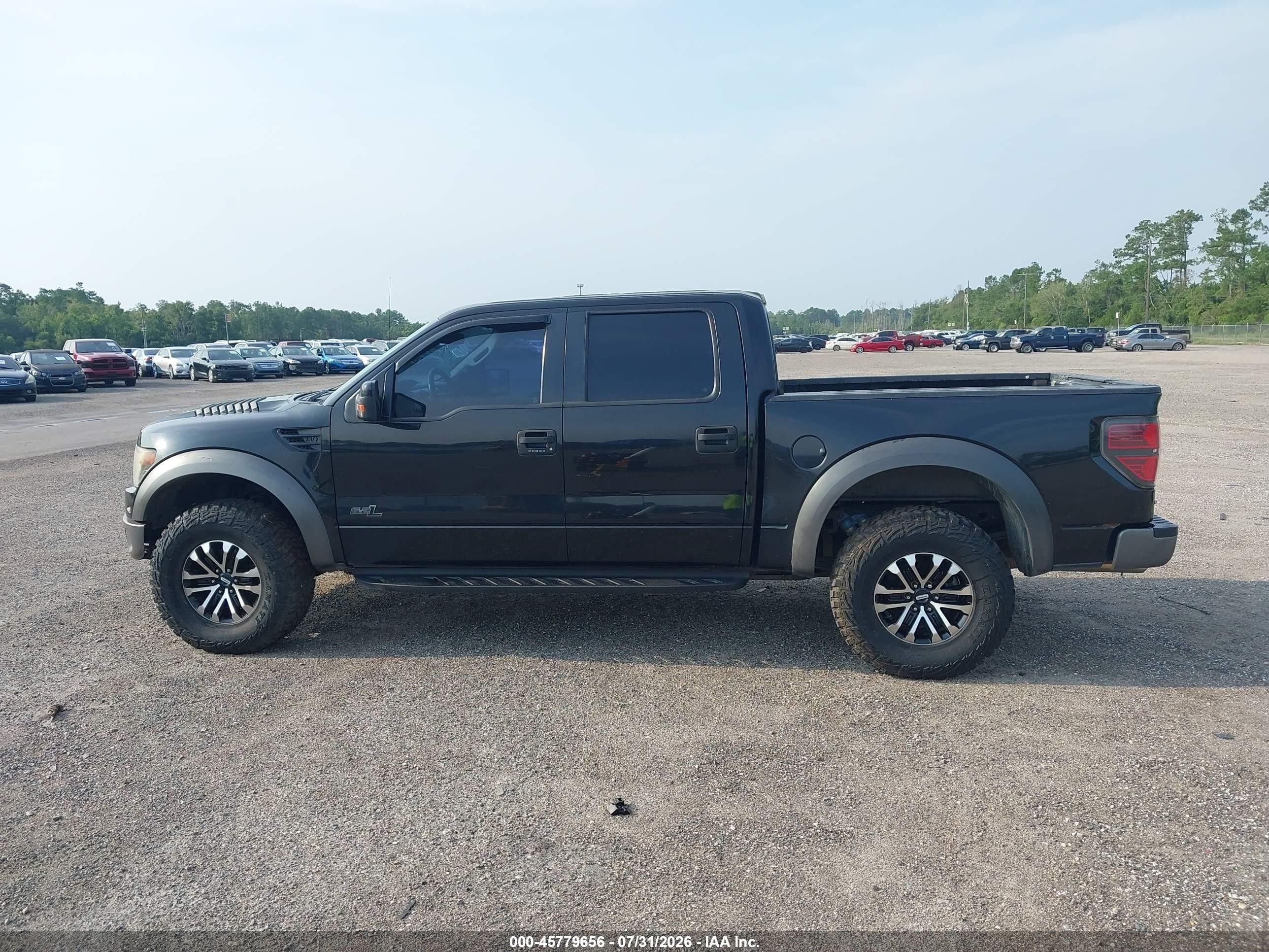 2014 Ford F-150 Svt Raptor Black vin: 1FTFW1R63EFB56754