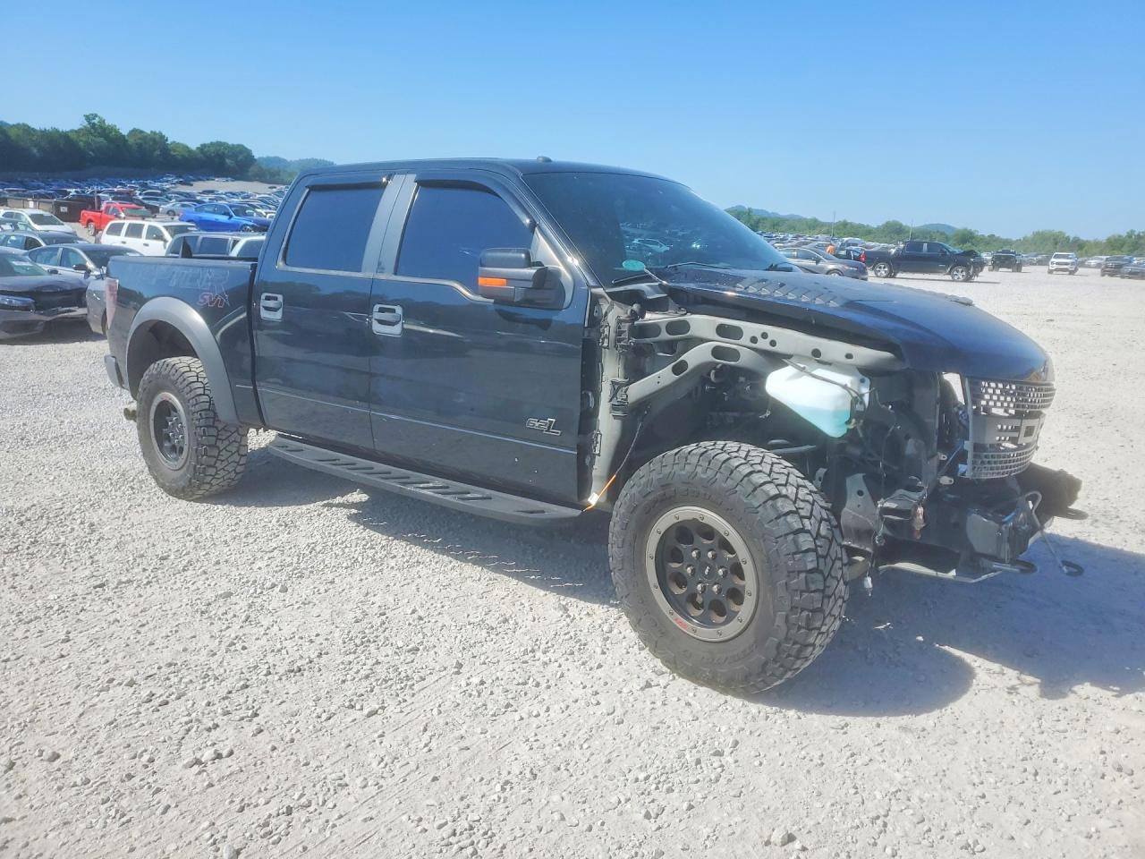 2014 Ford F150 Svt Raptor Black vin: 1FTFW1R63EFC41514