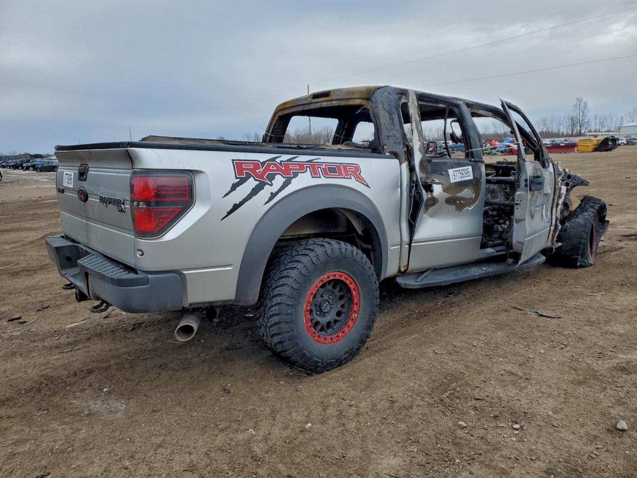 2011 Ford F150 Svt Raptor Белый vin: 1FTFW1R64BFB41398