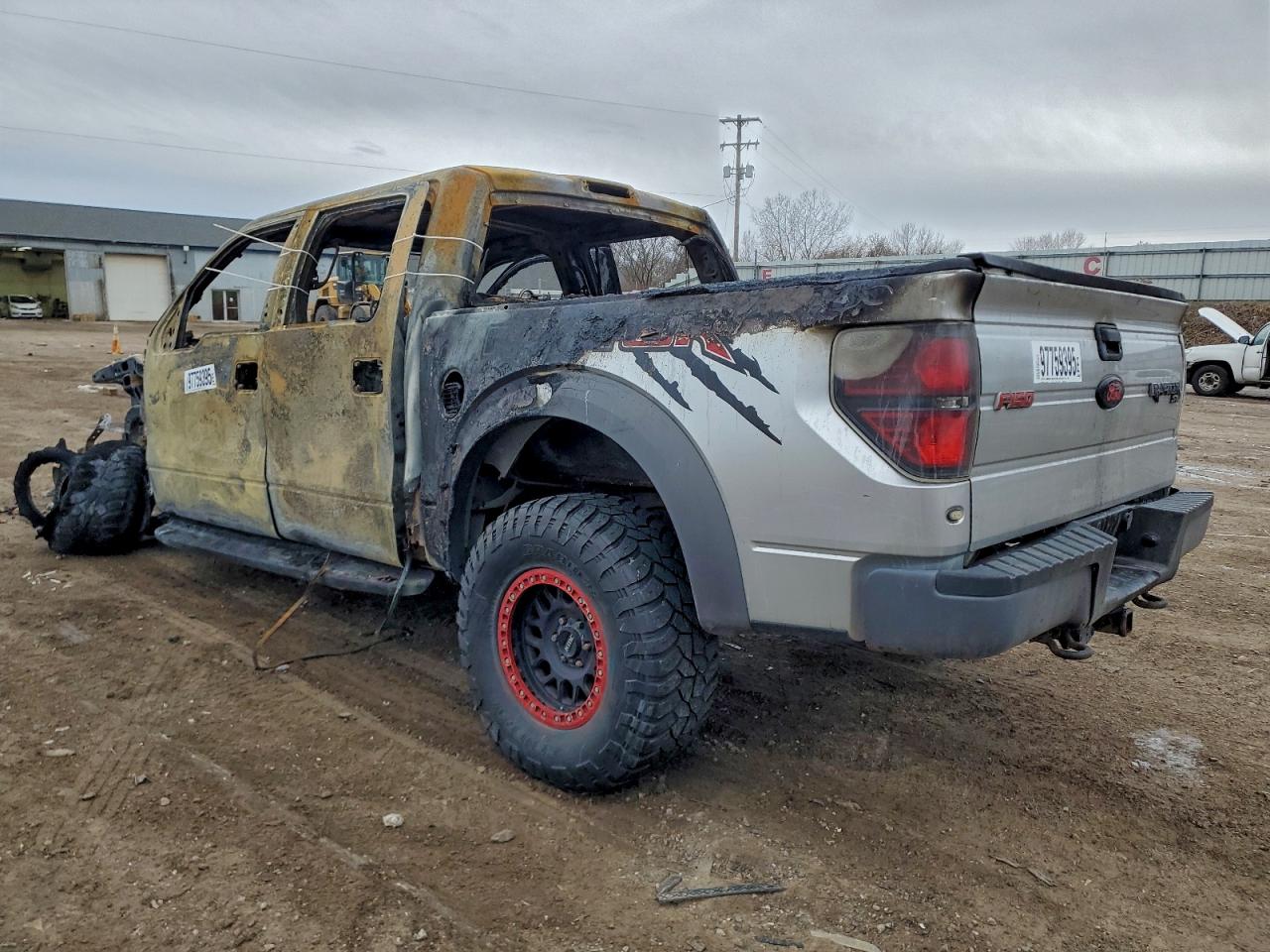 2011 Ford F150 Svt Raptor Белый vin: 1FTFW1R64BFB41398