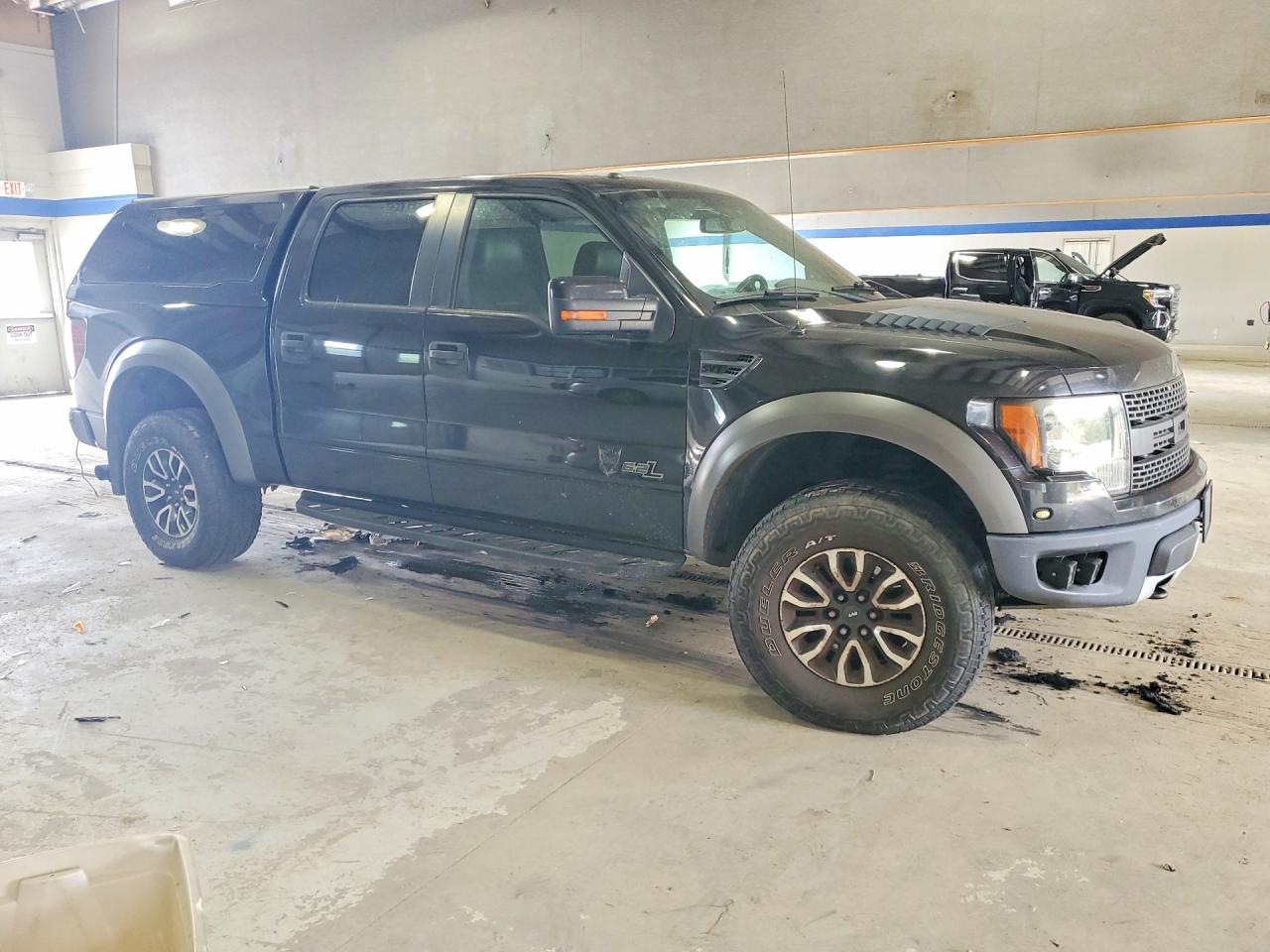 2012 Ford F150 Svt Raptor Black vin: 1FTFW1R64CFB62995