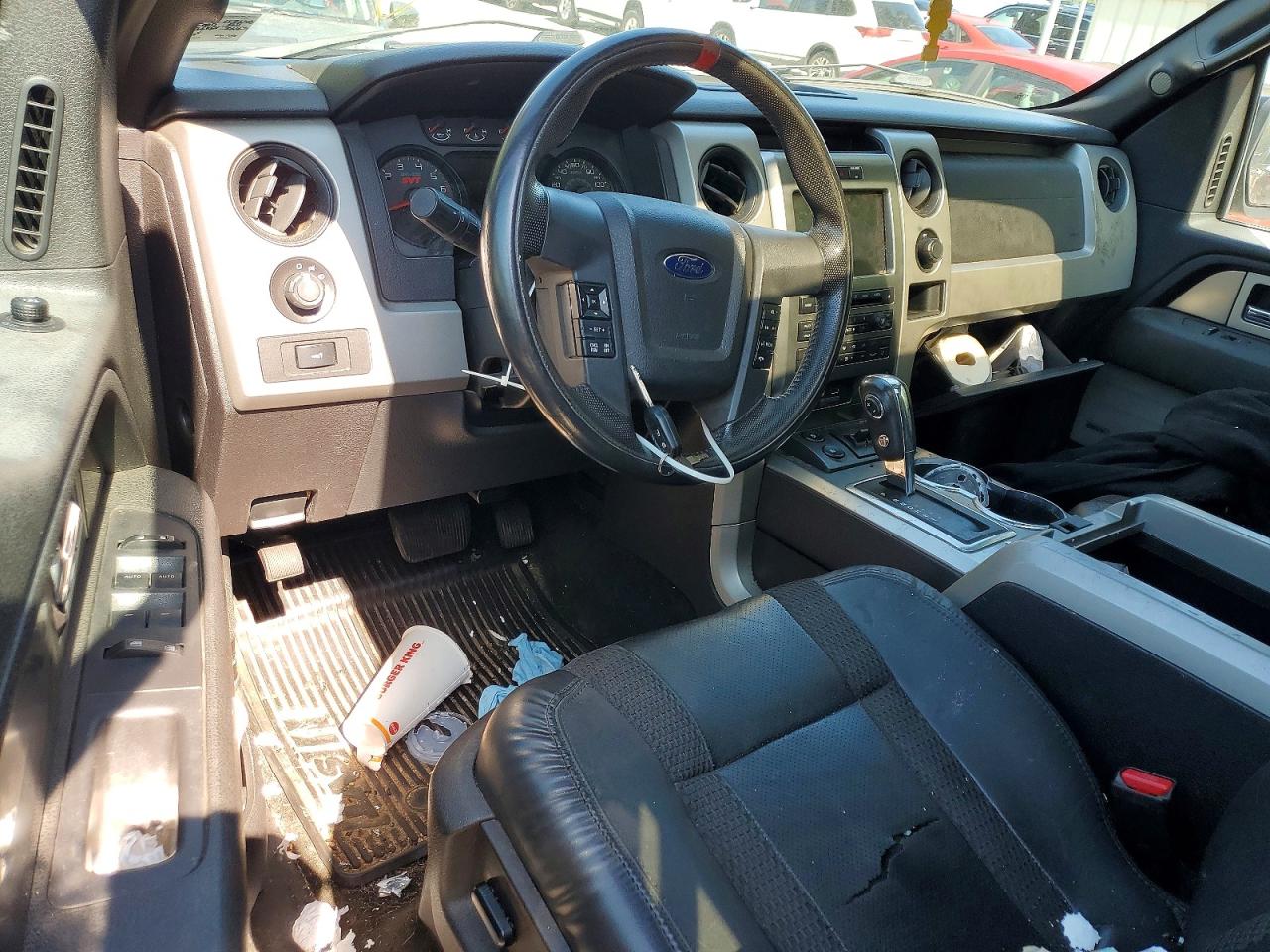 2012 Ford F150 Svt Raptor Black vin: 1FTFW1R64CFB62995