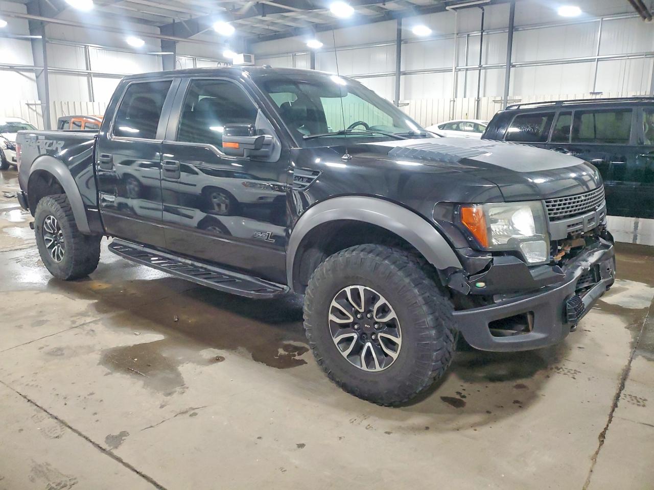 2012 Ford F150 Svt Raptor Черный vin: 1FTFW1R64CFC86149