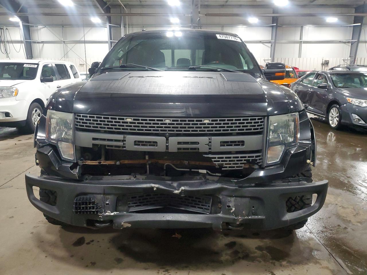 2012 Ford F150 Svt Raptor Черный vin: 1FTFW1R64CFC86149