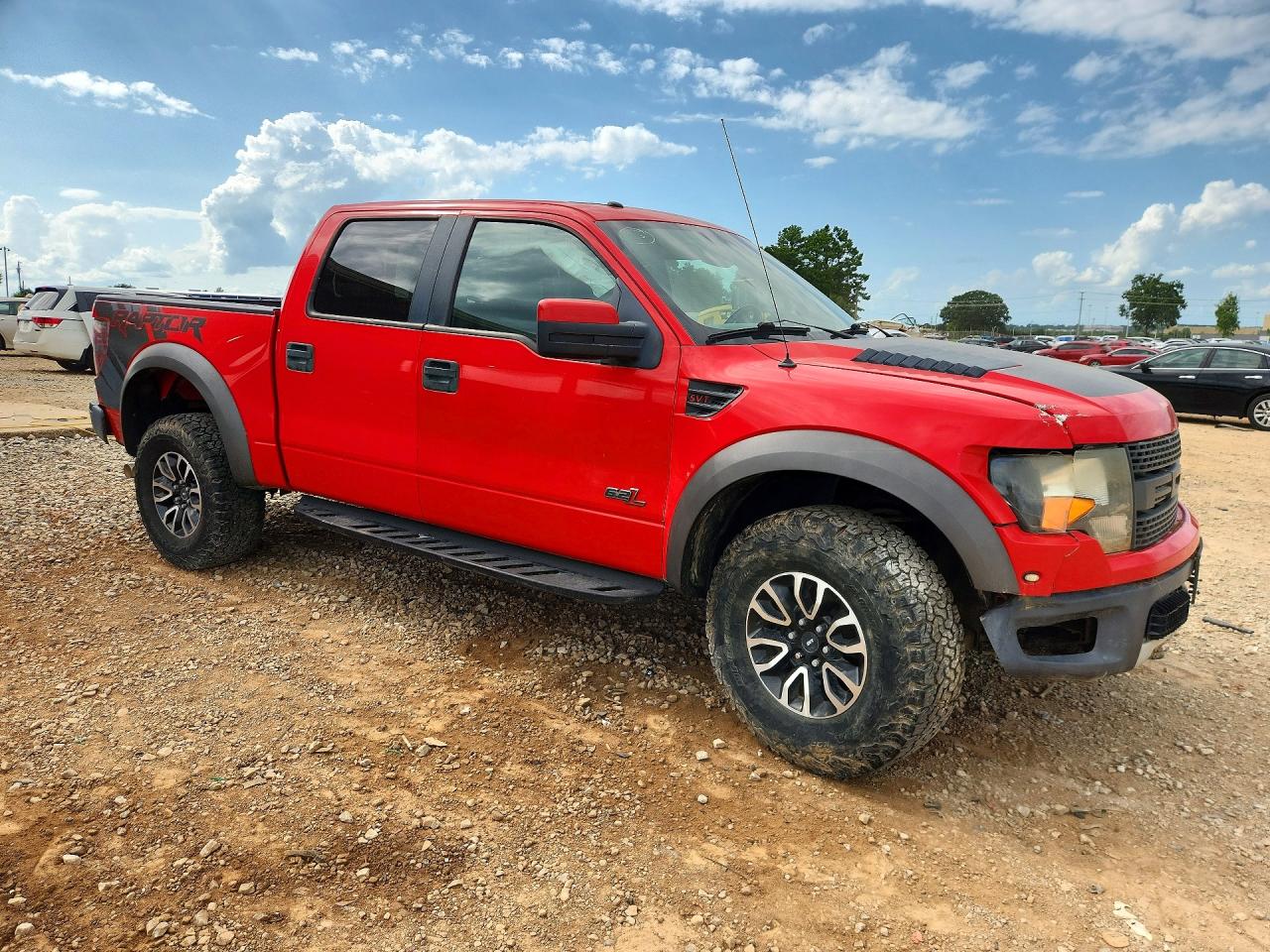 2012 Ford F150 Svt Raptor Red vin: 1FTFW1R64CFC88080
