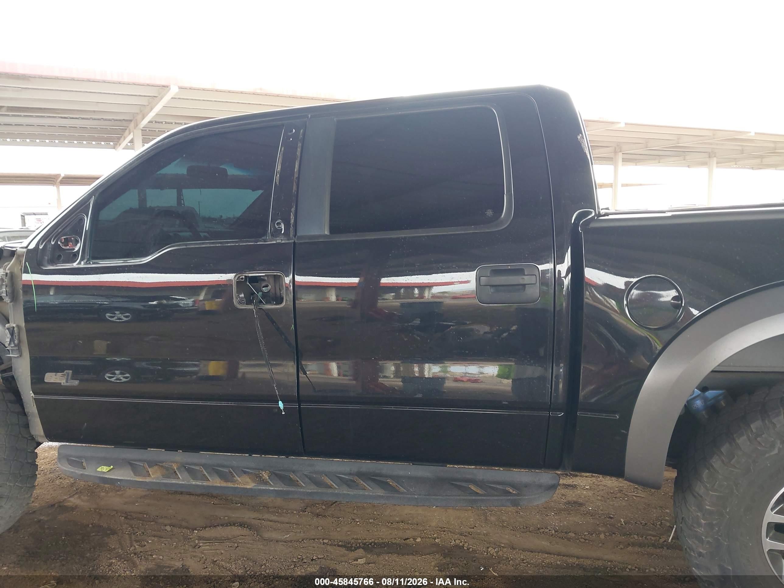 2013 Ford F-150 Svt Raptor Black vin: 1FTFW1R64DFD27106