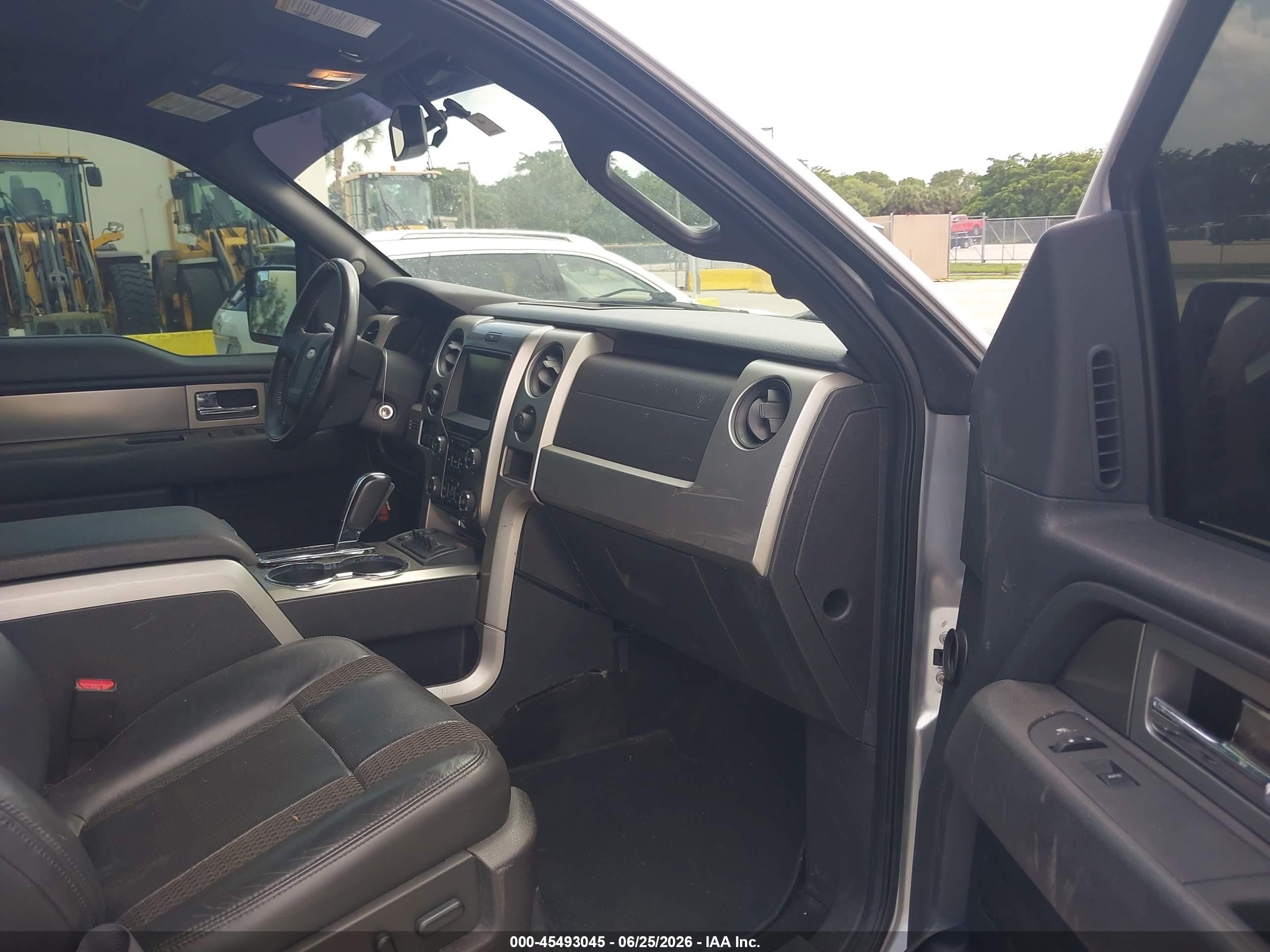2014 Ford F-150 Svt Raptor Silver vin: 1FTFW1R64EFA24960