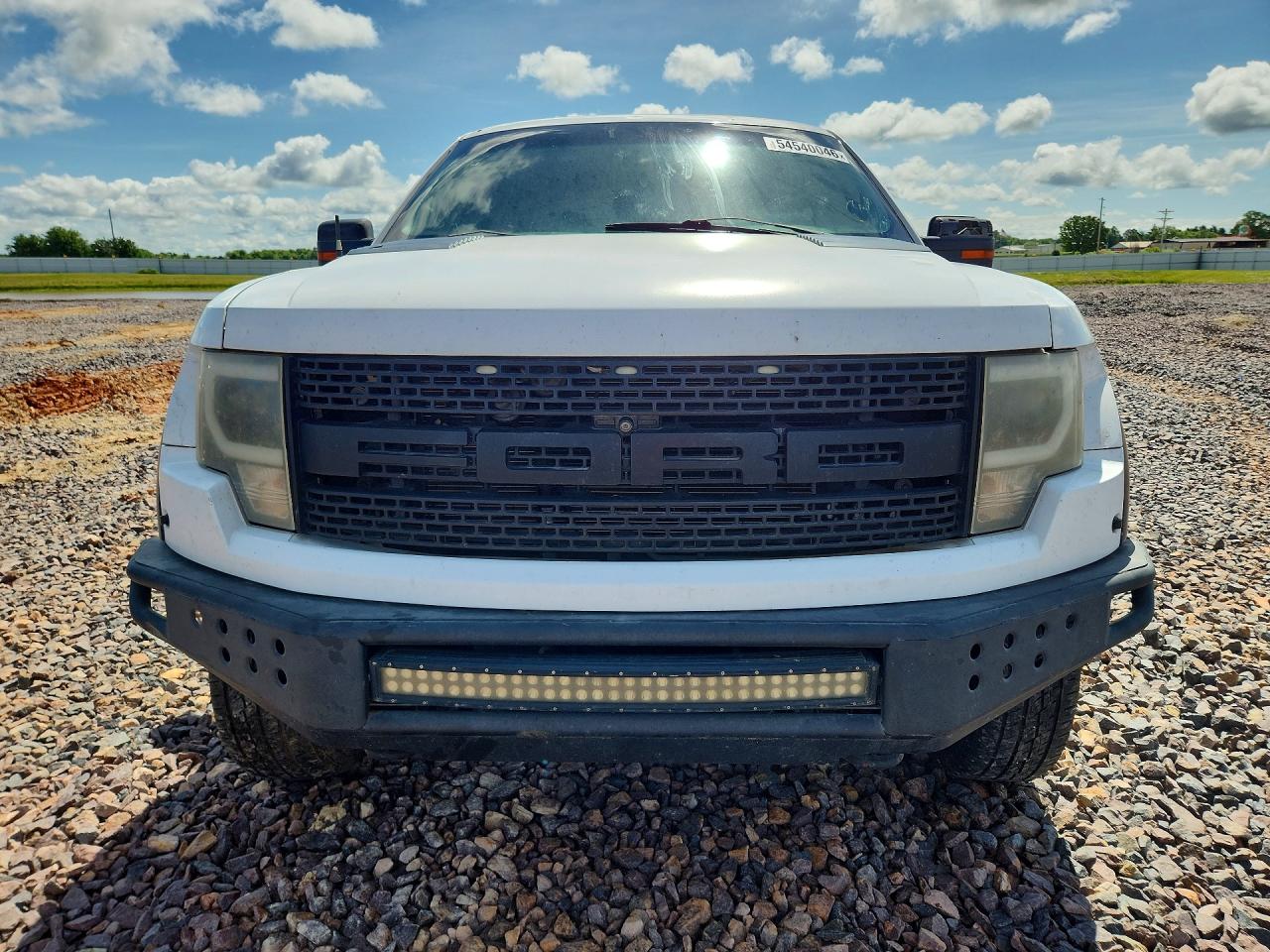 2013 Ford Raptor White vin: 1FTFW1R65DFC30691