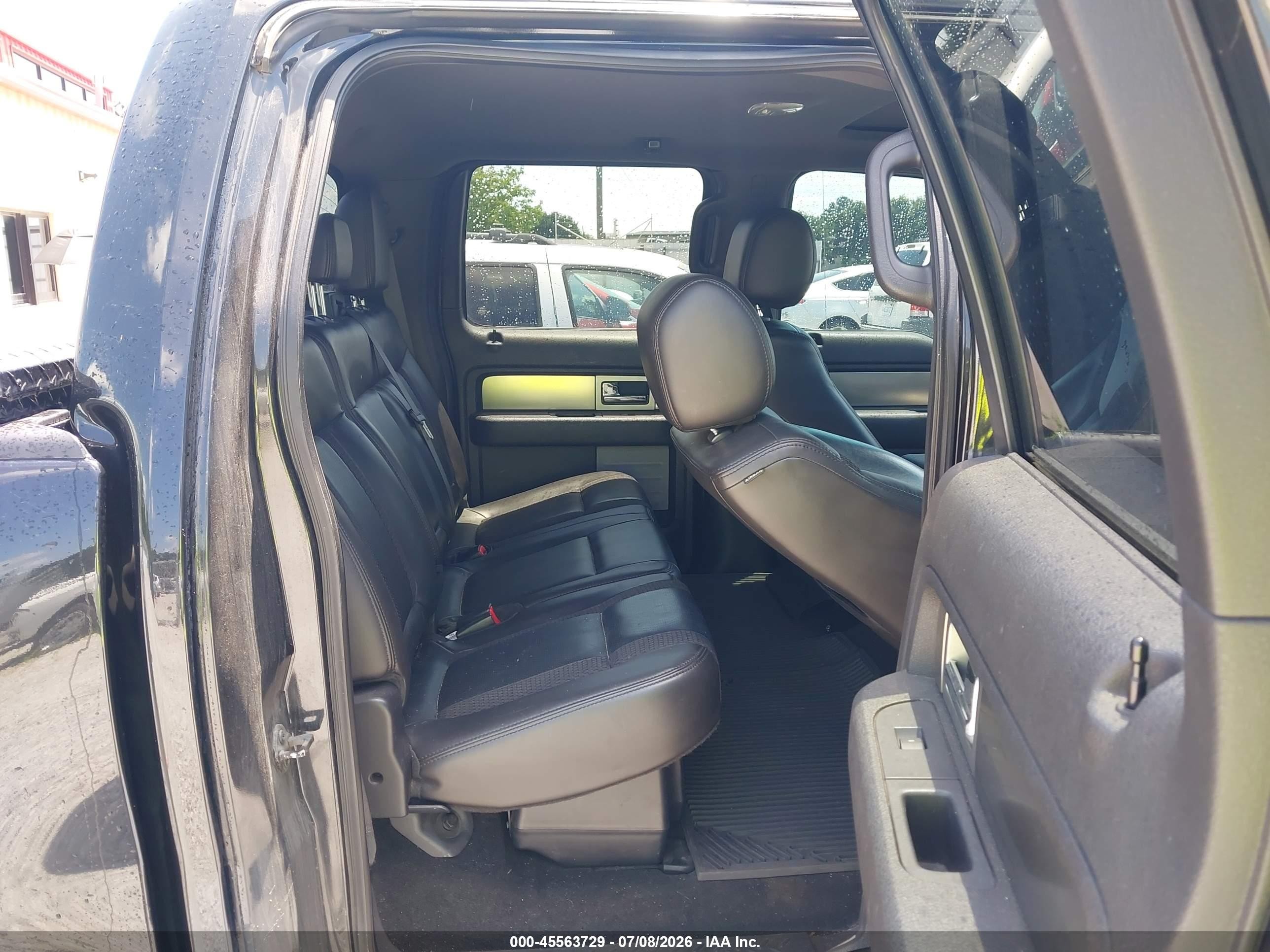 2013 Ford F-150 Svt Raptor Black vin: 1FTFW1R65DFC77333
