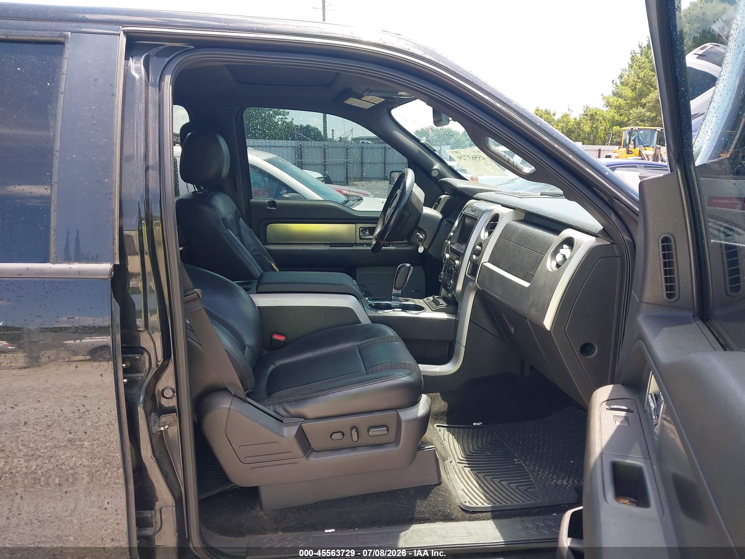 2013 Ford F-150 Svt Raptor Black vin: 1FTFW1R65DFC77333
