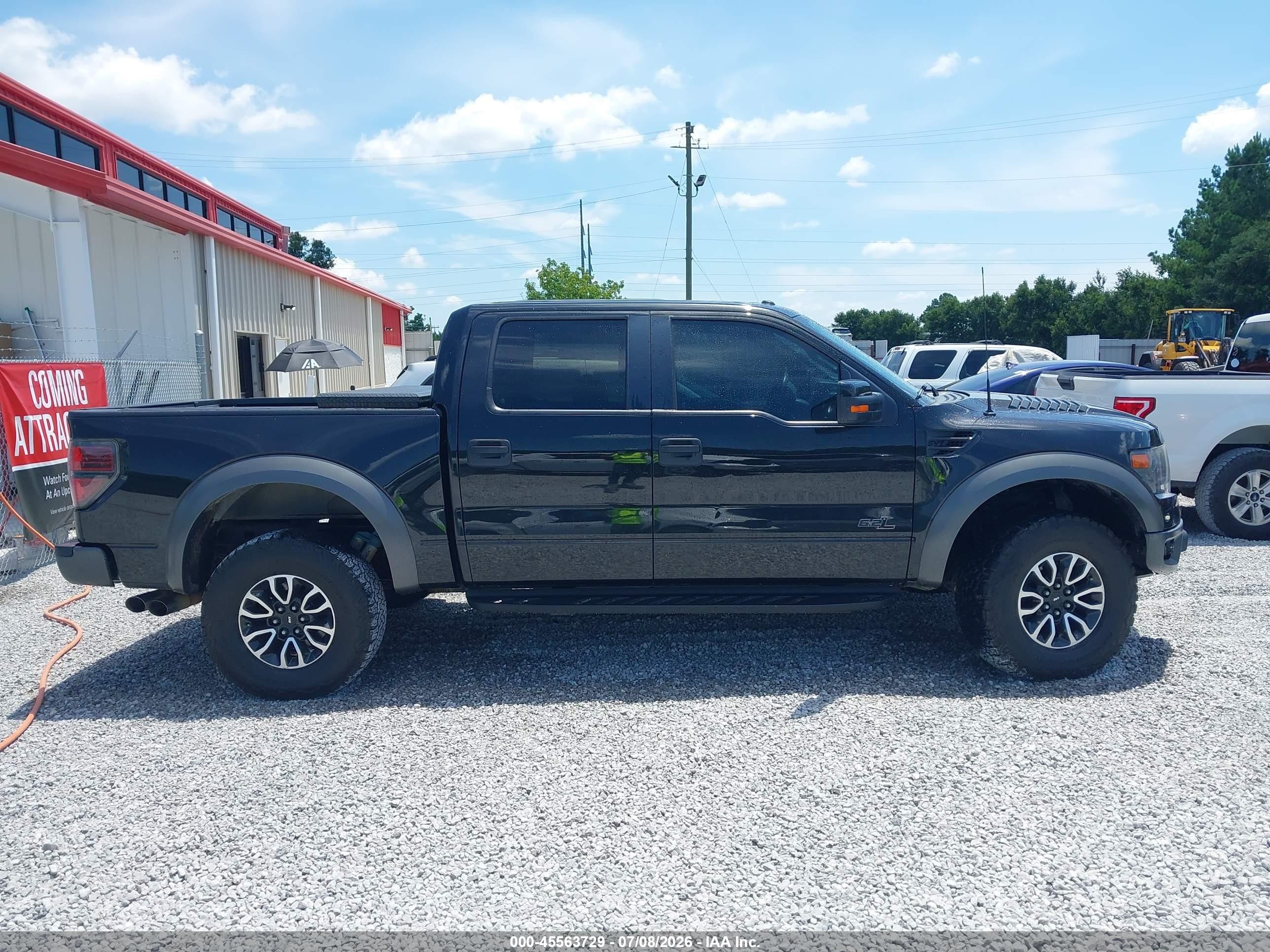 2013 Ford F-150 Svt Raptor Black vin: 1FTFW1R65DFC77333