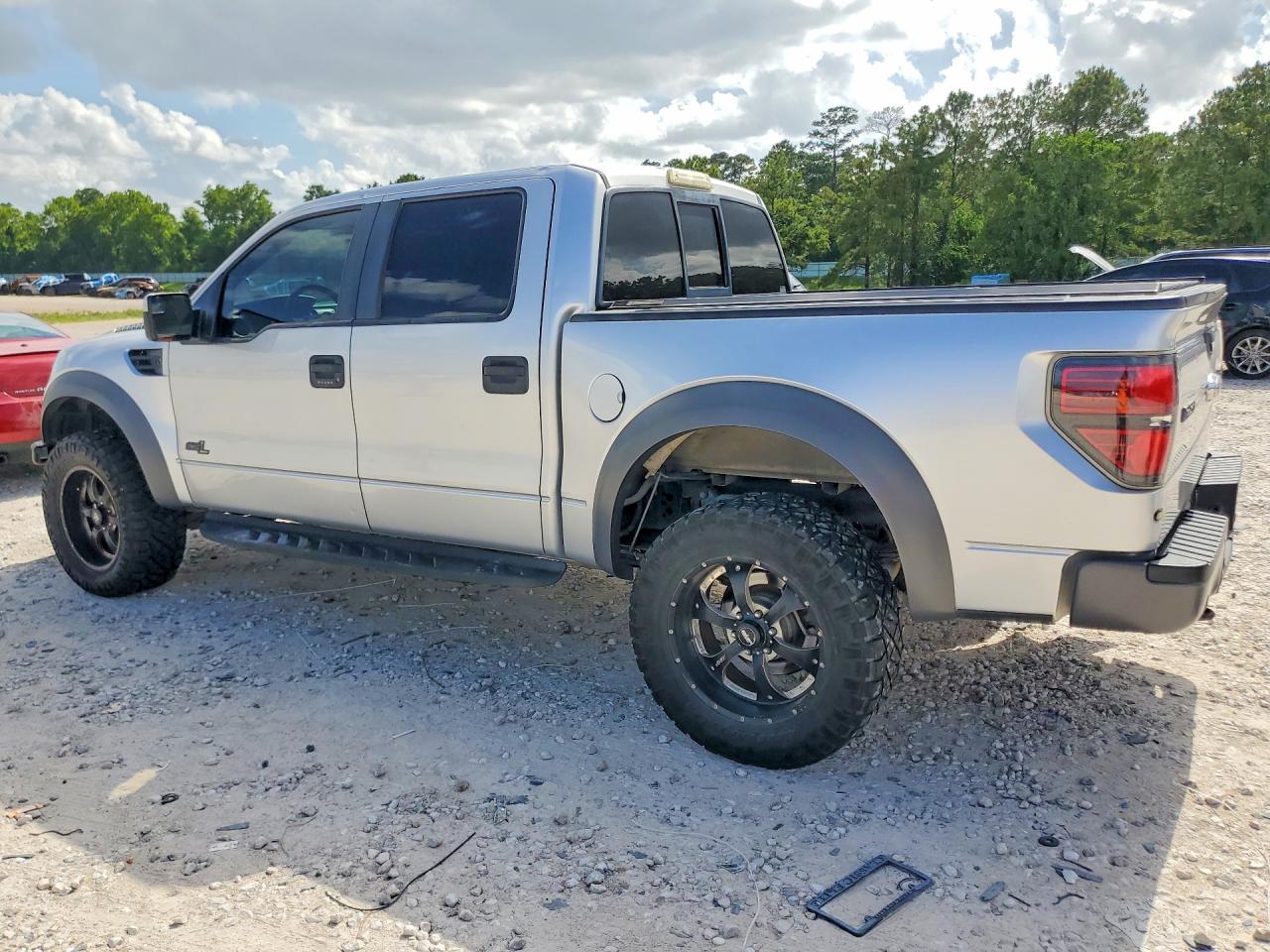 2014 Ford F150 Svt Raptor Silver vin: 1FTFW1R65EFC92593