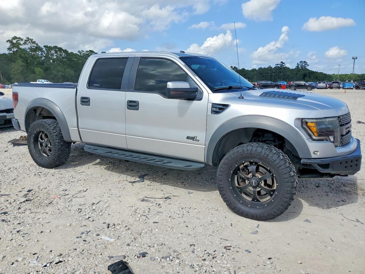 2014 Ford F150 Svt Raptor Silver vin: 1FTFW1R65EFC92593