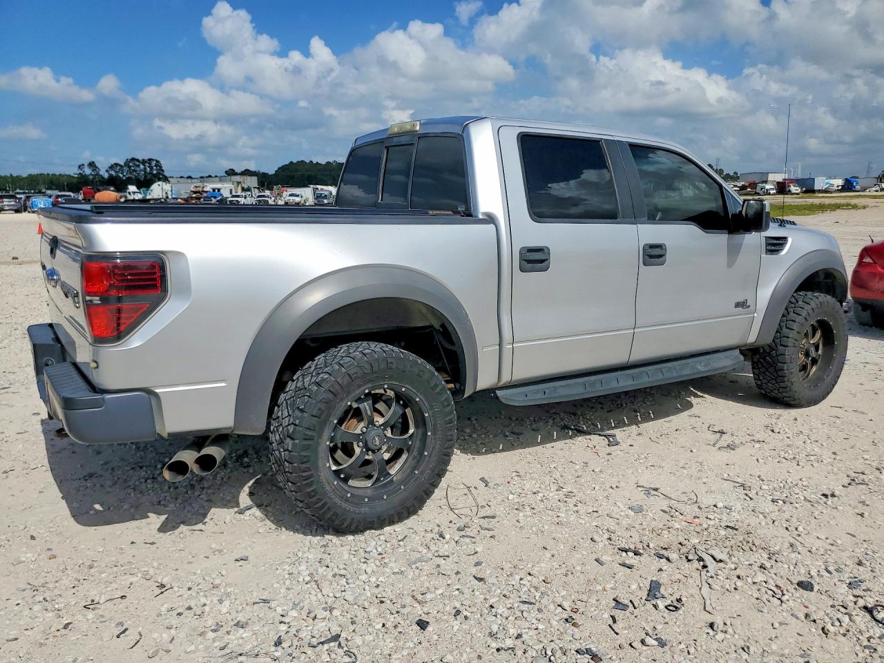 2014 Ford F150 Svt Raptor Silver vin: 1FTFW1R65EFC92593