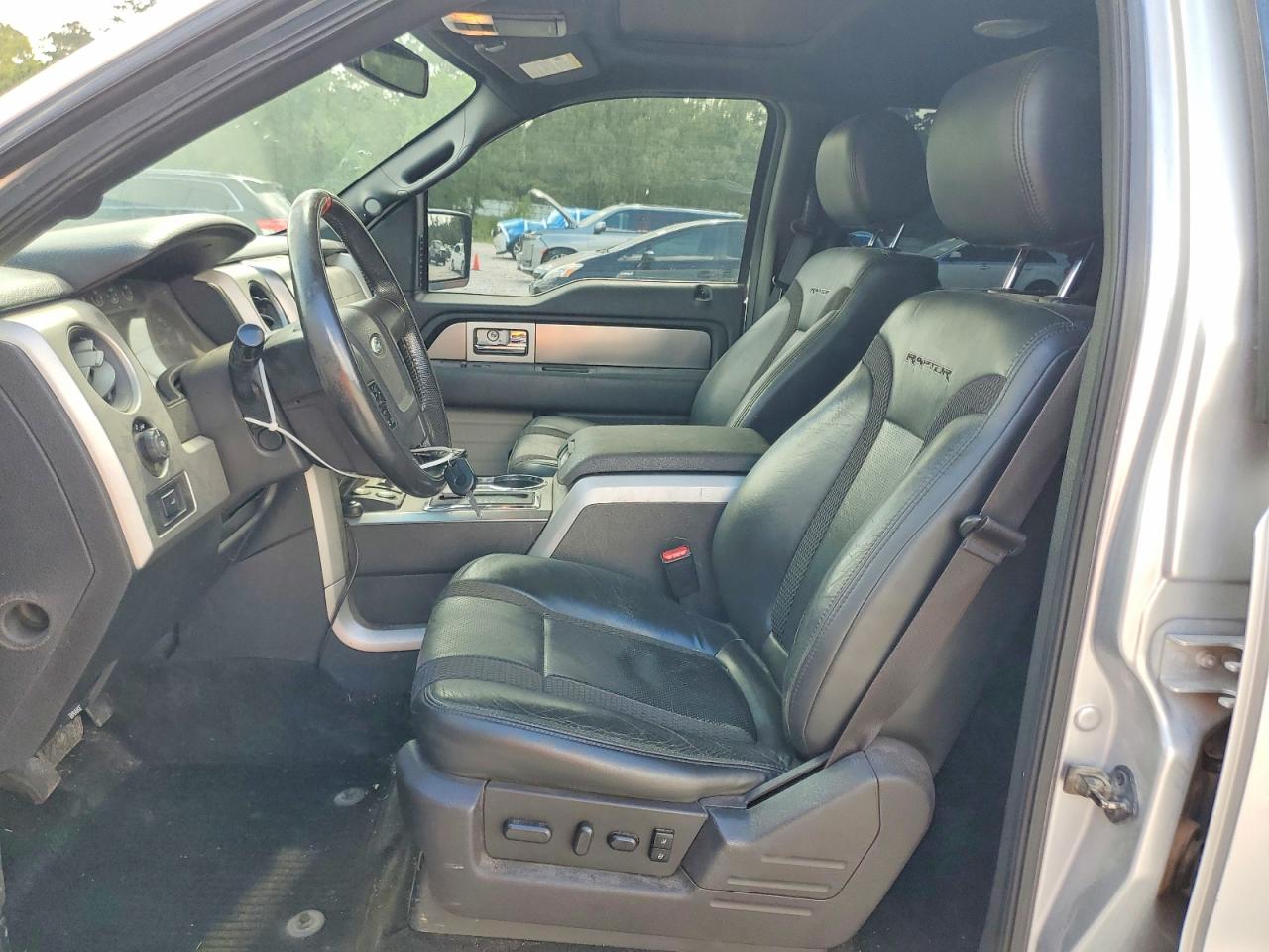 2014 Ford F150 Svt Raptor Silver vin: 1FTFW1R65EFC92593