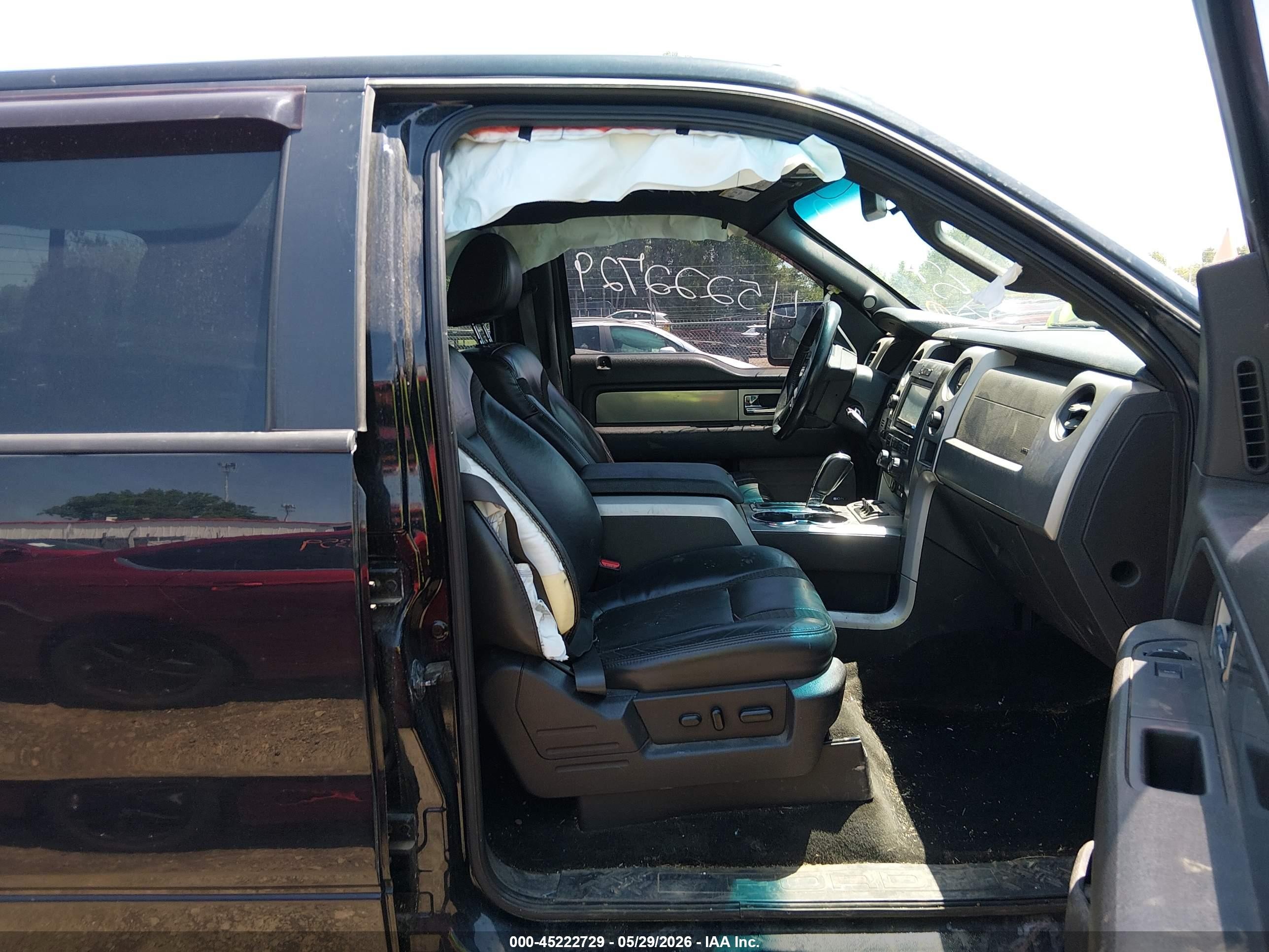 2011 Ford F-150 Svt Raptor Black vin: 1FTFW1R67BFC63933