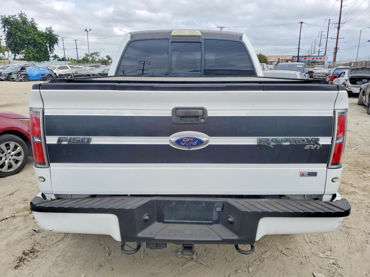 2012 Ford F150 Svt Raptor Белый vin: 1FTFW1R67CFC09775
