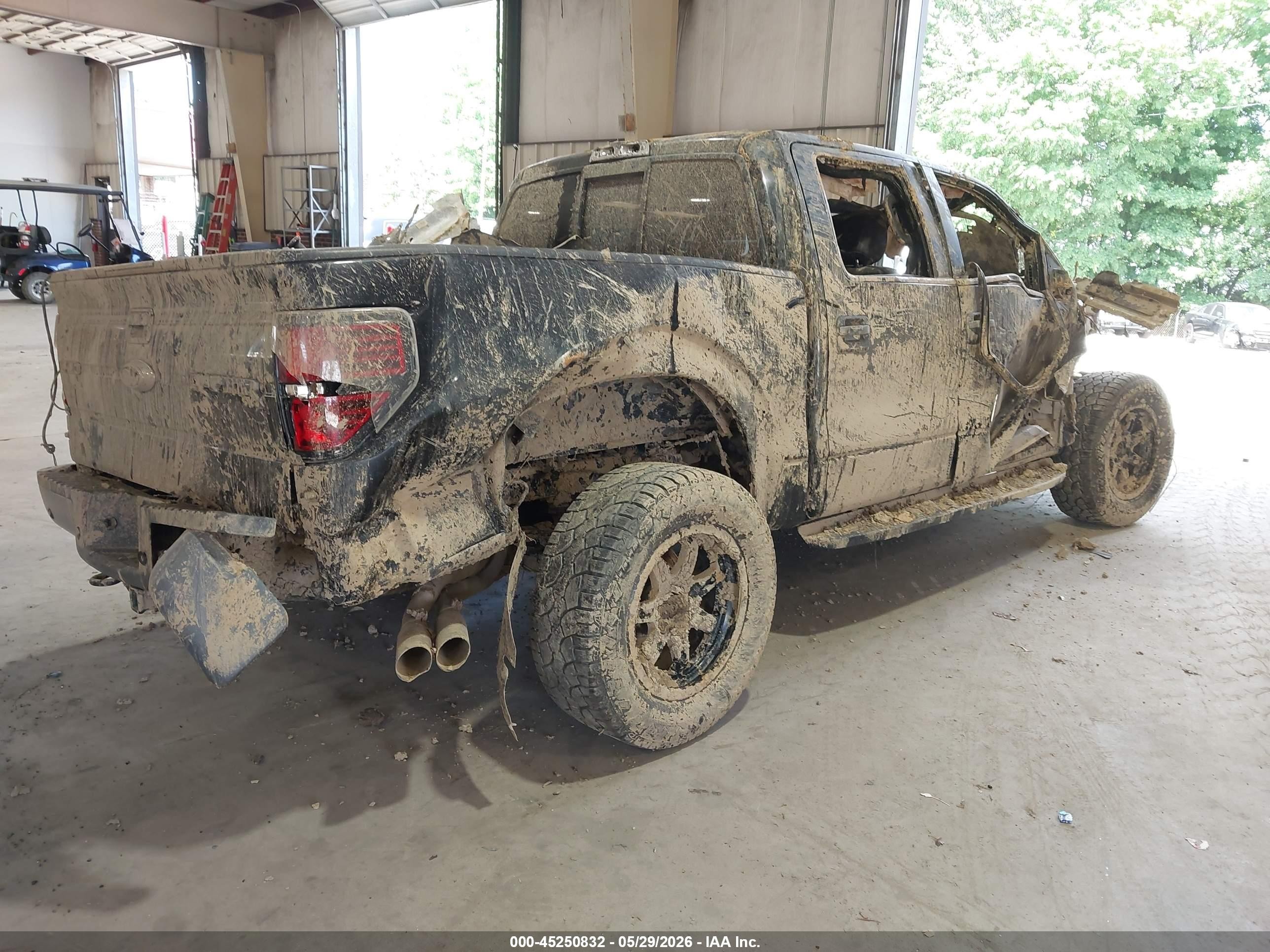 2013 Ford F-150 Svt Raptor Black vin: 1FTFW1R67DFC46200