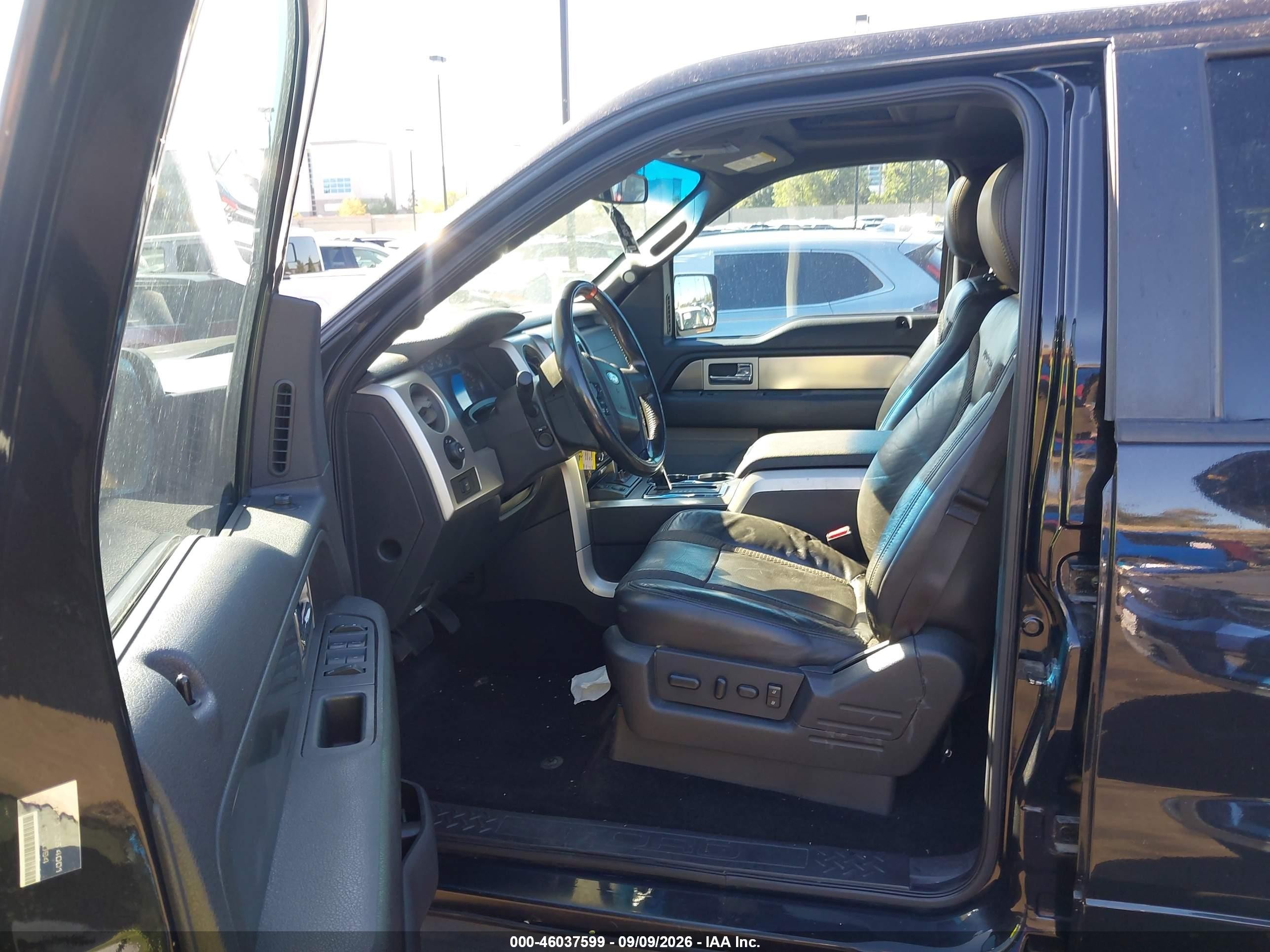 2013 Ford F-150 Svt Raptor Черный vin: 1FTFW1R67DFD11501