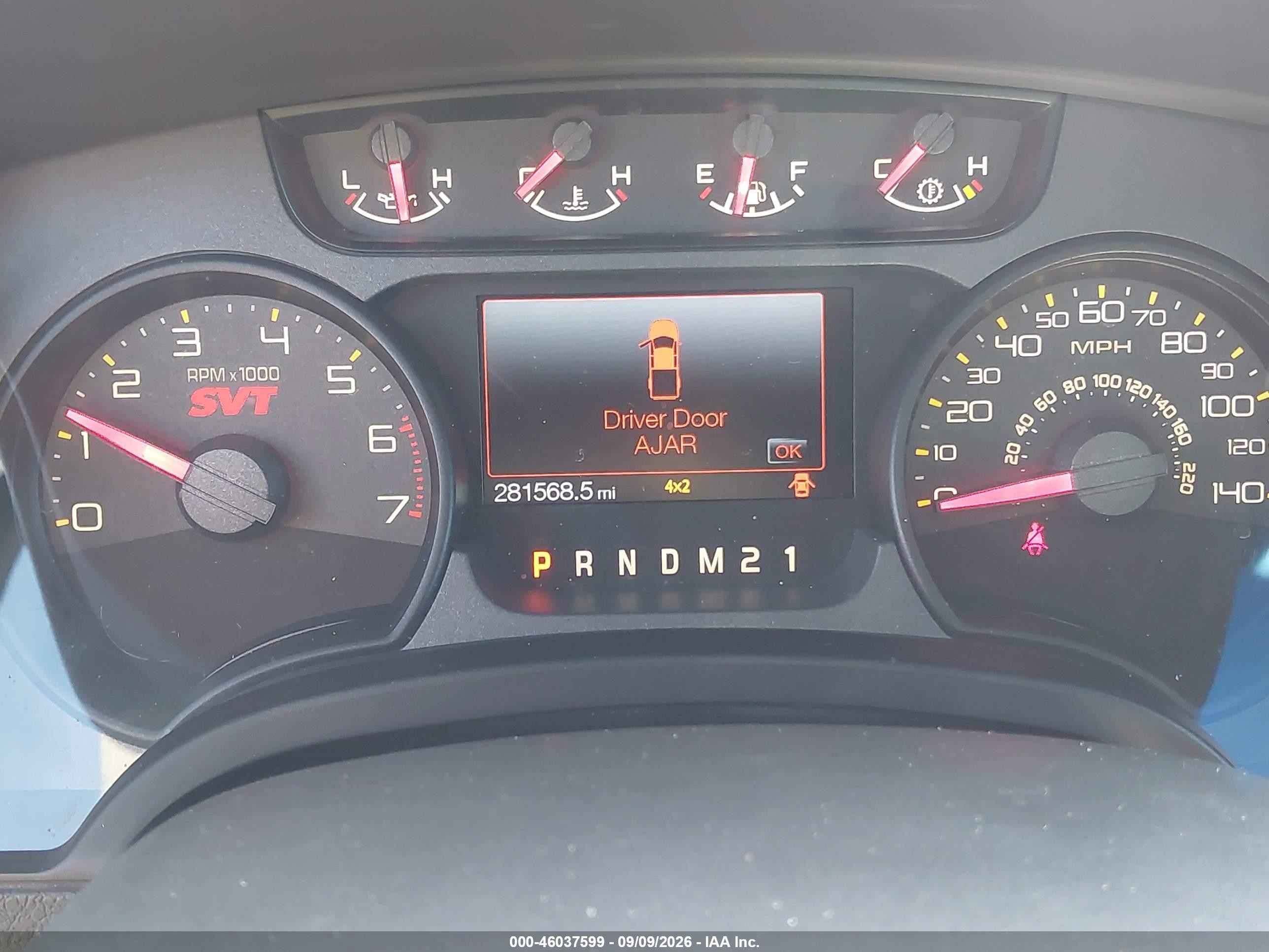 2013 Ford F-150 Svt Raptor Черный vin: 1FTFW1R67DFD11501