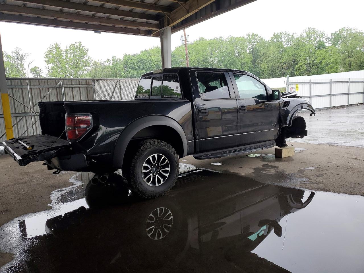 2014 Ford F150 Svt Raptor Black vin: 1FTFW1R67EFC23842