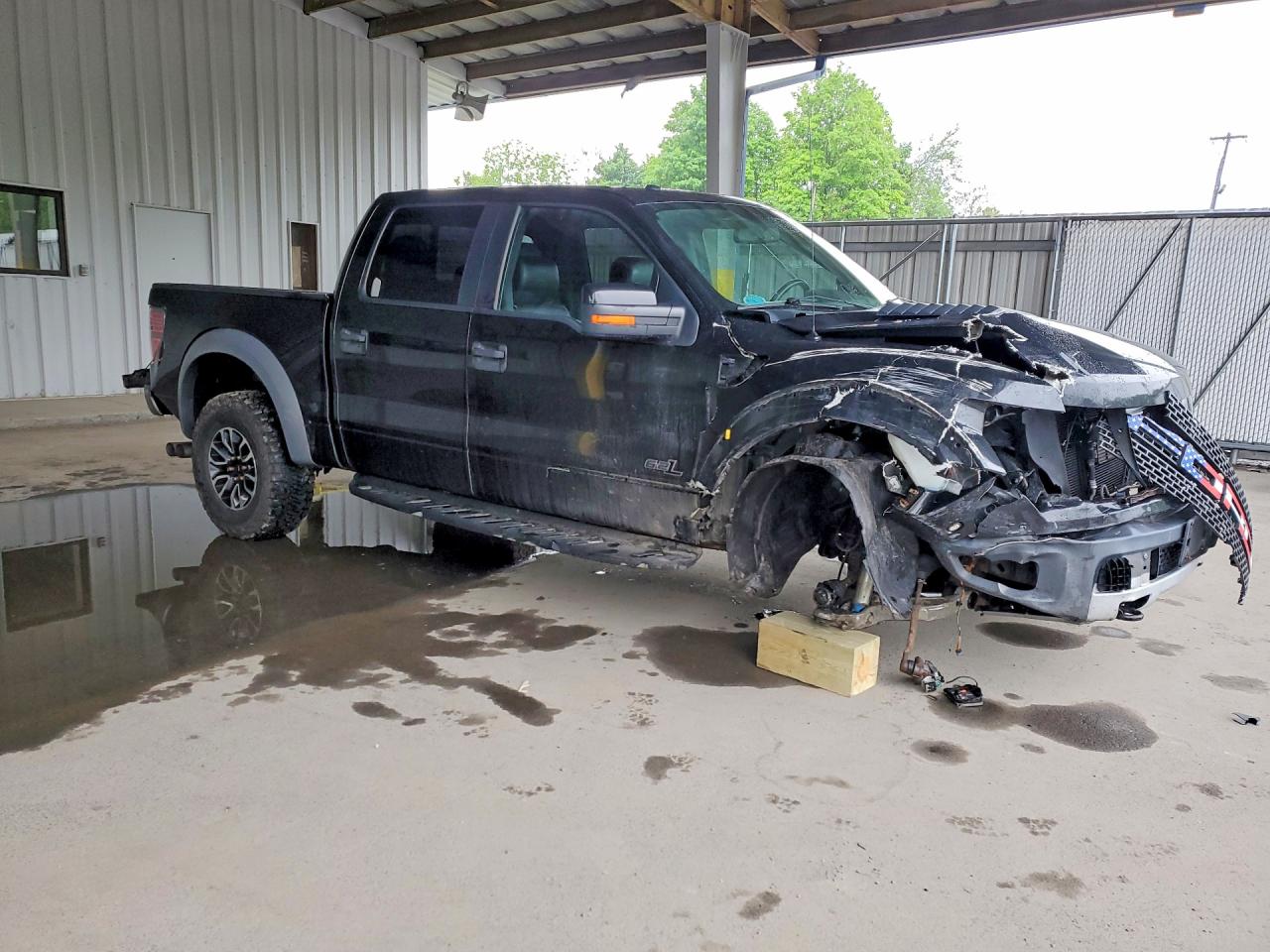 2014 Ford F150 Svt Raptor Black vin: 1FTFW1R67EFC23842