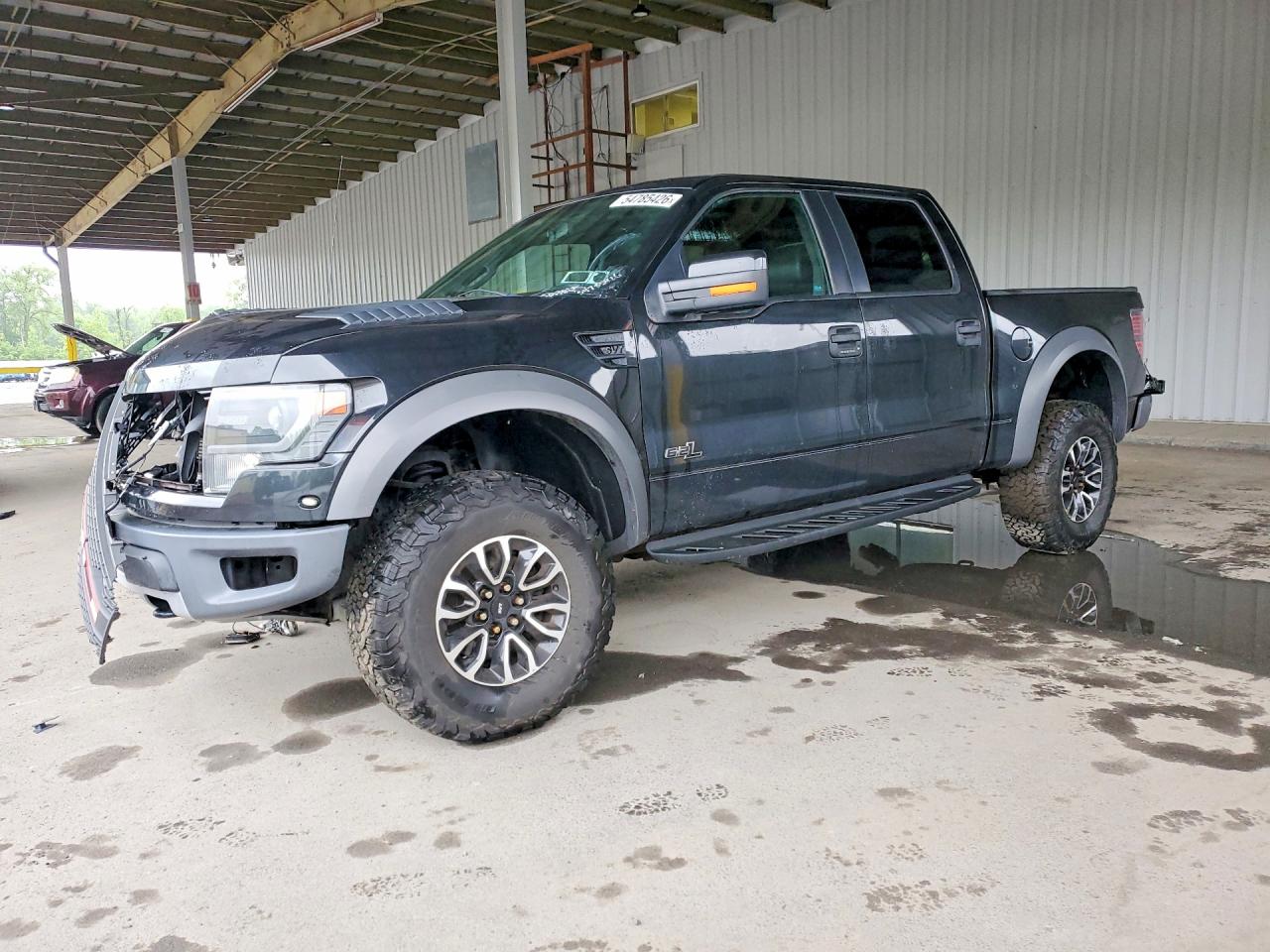 2014 Ford F150 Svt Raptor Black vin: 1FTFW1R67EFC23842