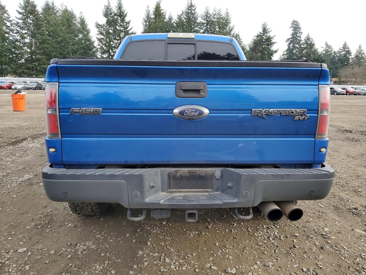 2014 Ford F150 Svt Raptor Blue vin: 1FTFW1R68EFB70150