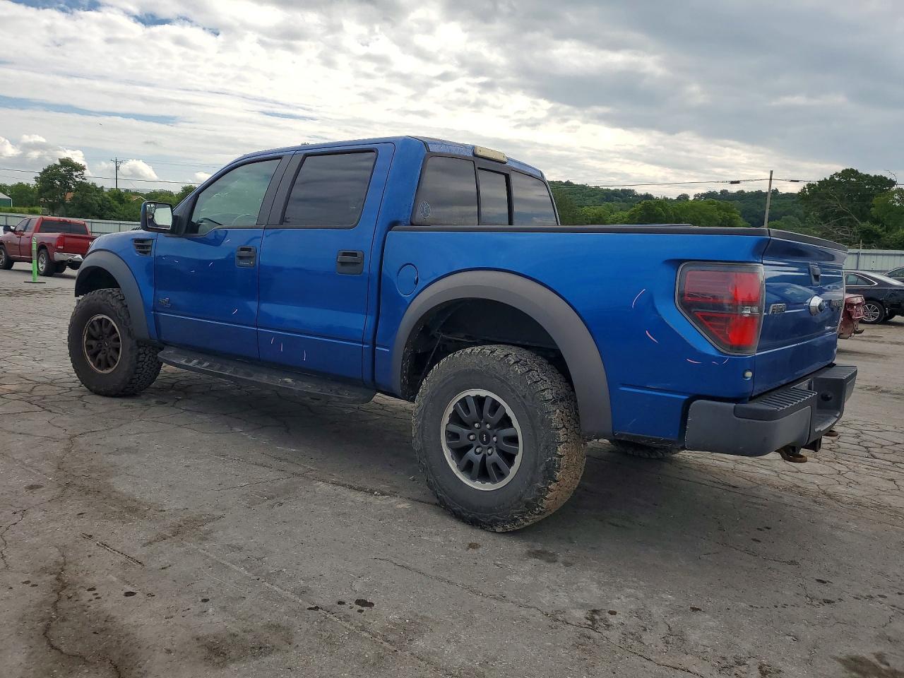 2011 Ford F150 Svt Raptor Blue vin: 1FTFW1R69BFA27204