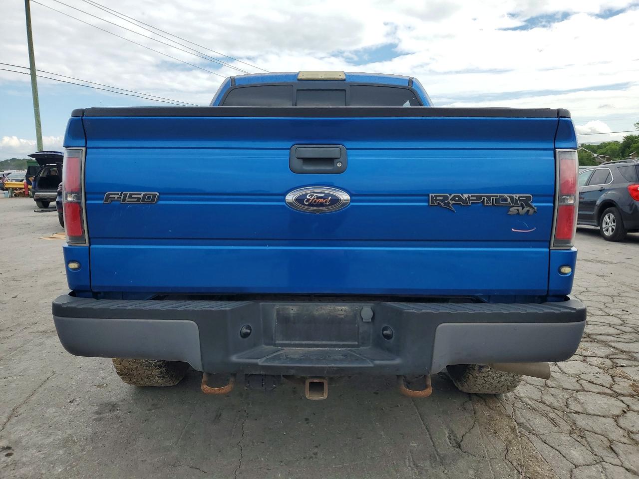 2011 Ford F150 Svt Raptor Blue vin: 1FTFW1R69BFA27204