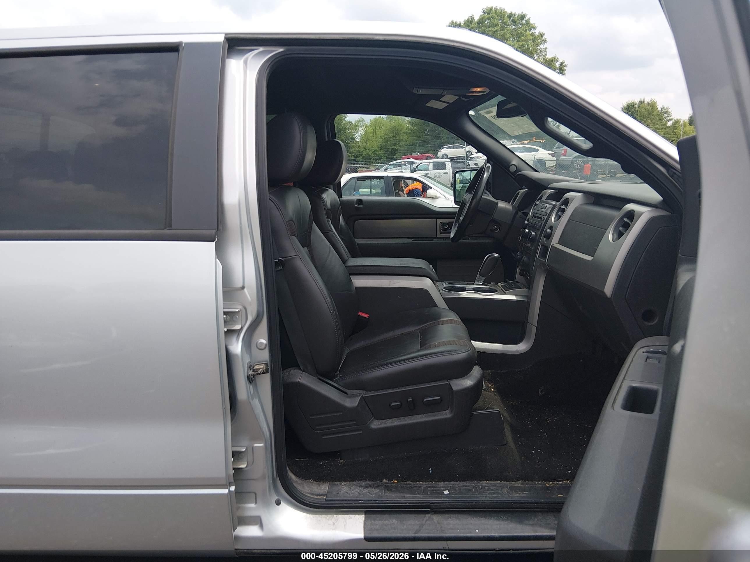 2011 Ford F-150 Svt Raptor Silver vin: 1FTFW1R69BFB97448