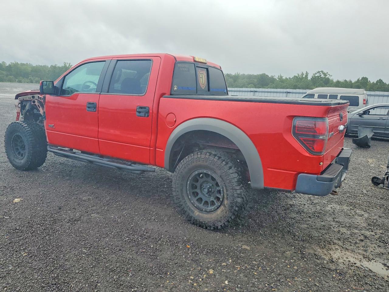 2012 Ford F150 Svt Raptor Red vin: 1FTFW1R69CFA95889